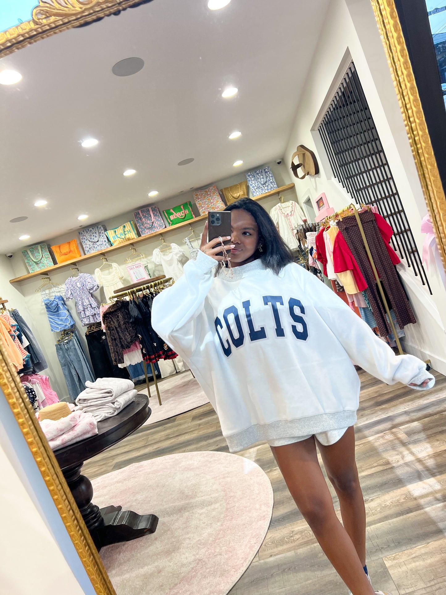 *PREORDER "Coahulla" & "Colts" Reversible Mockneck