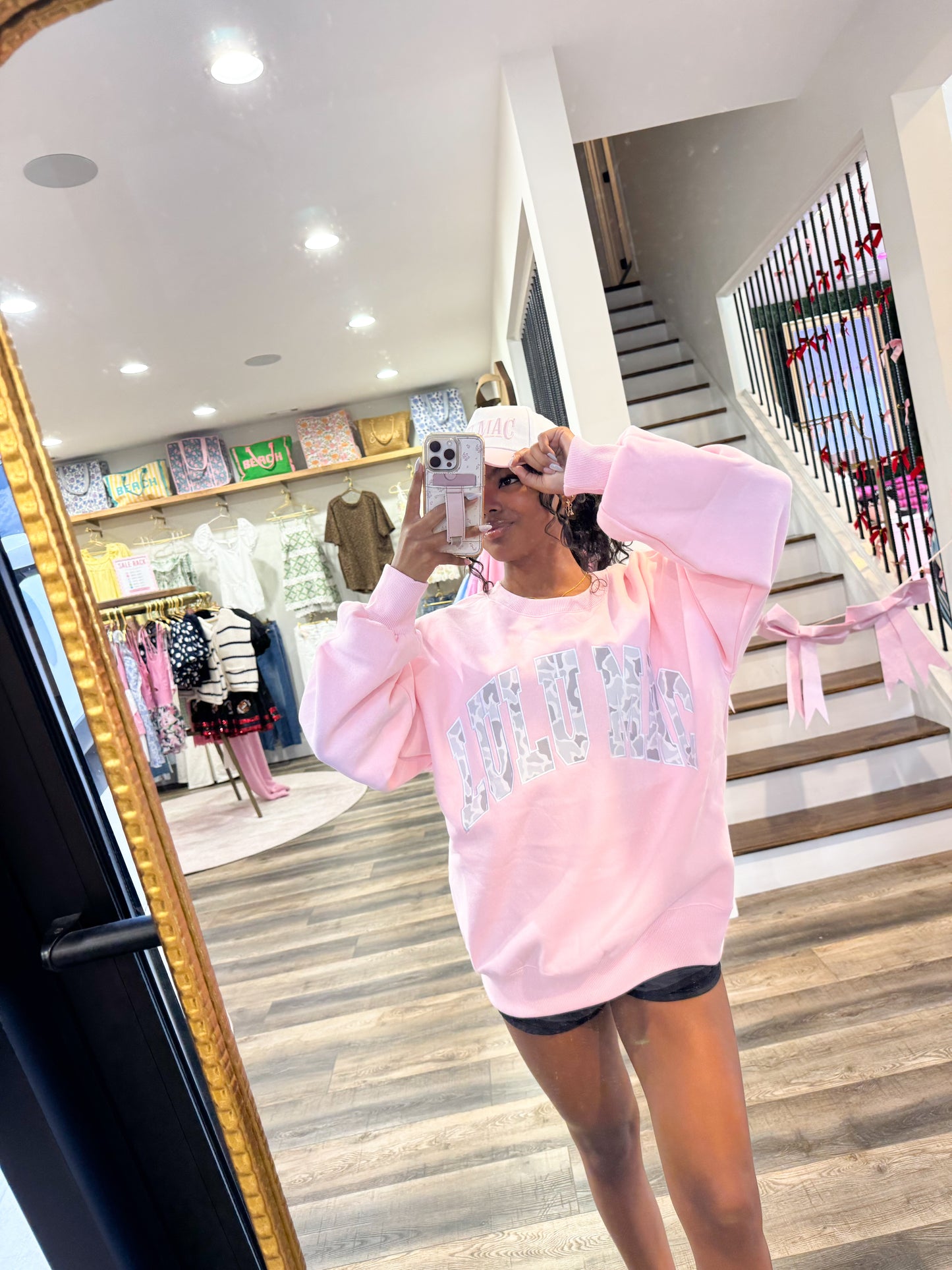 Lulu Mac Light Camo: Pink