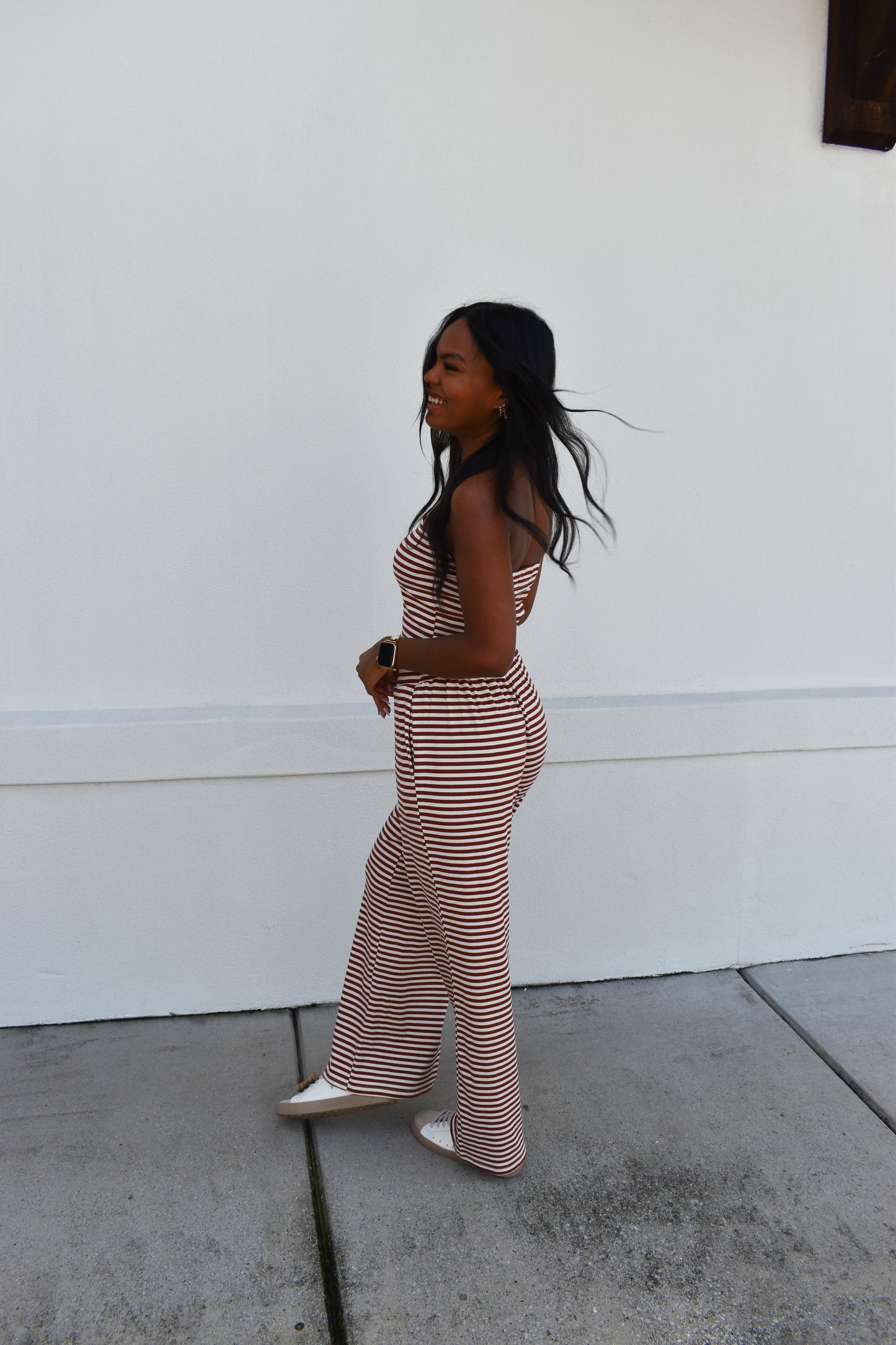Striped Tube Top Set