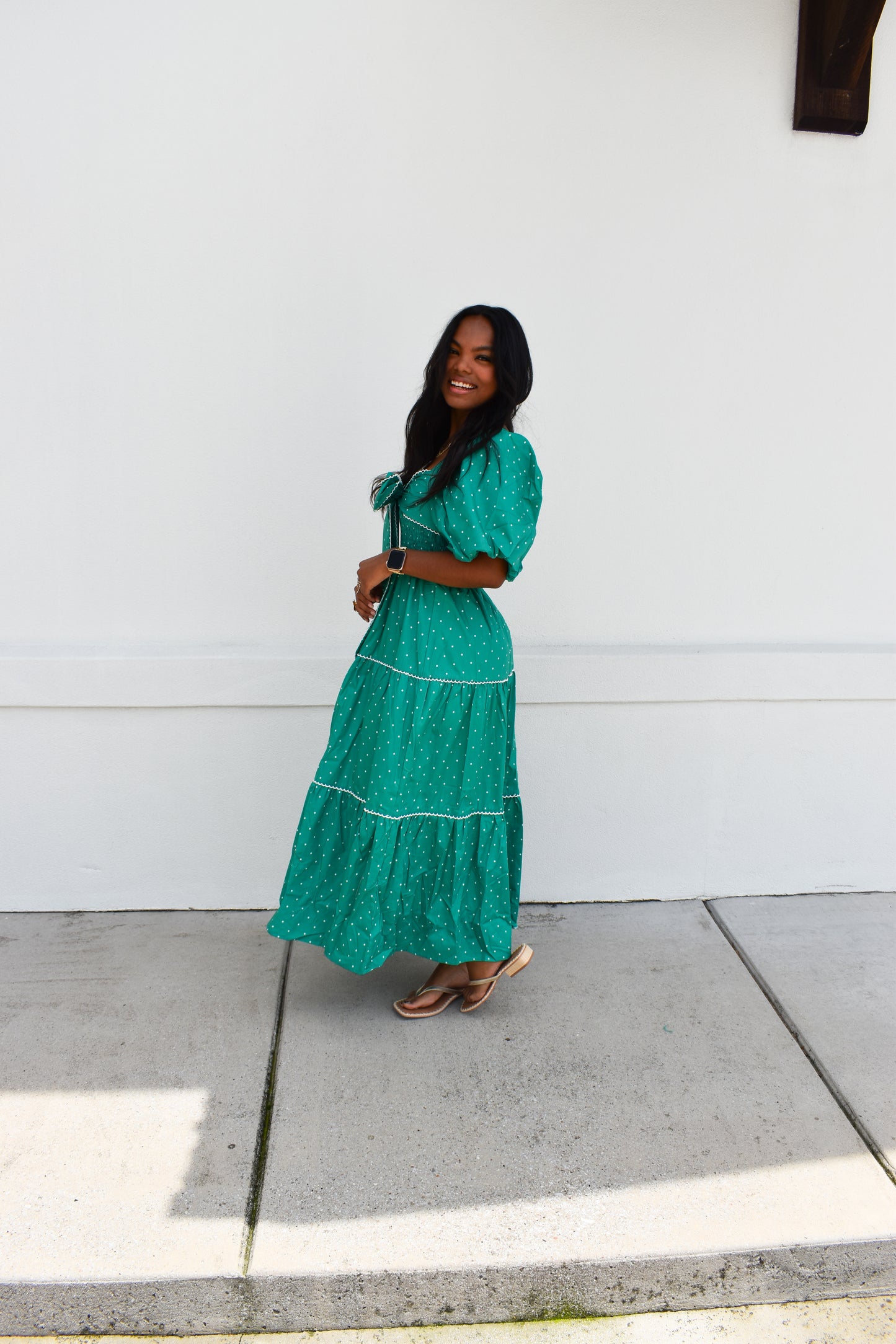 Emerald Ella Maxi Dress