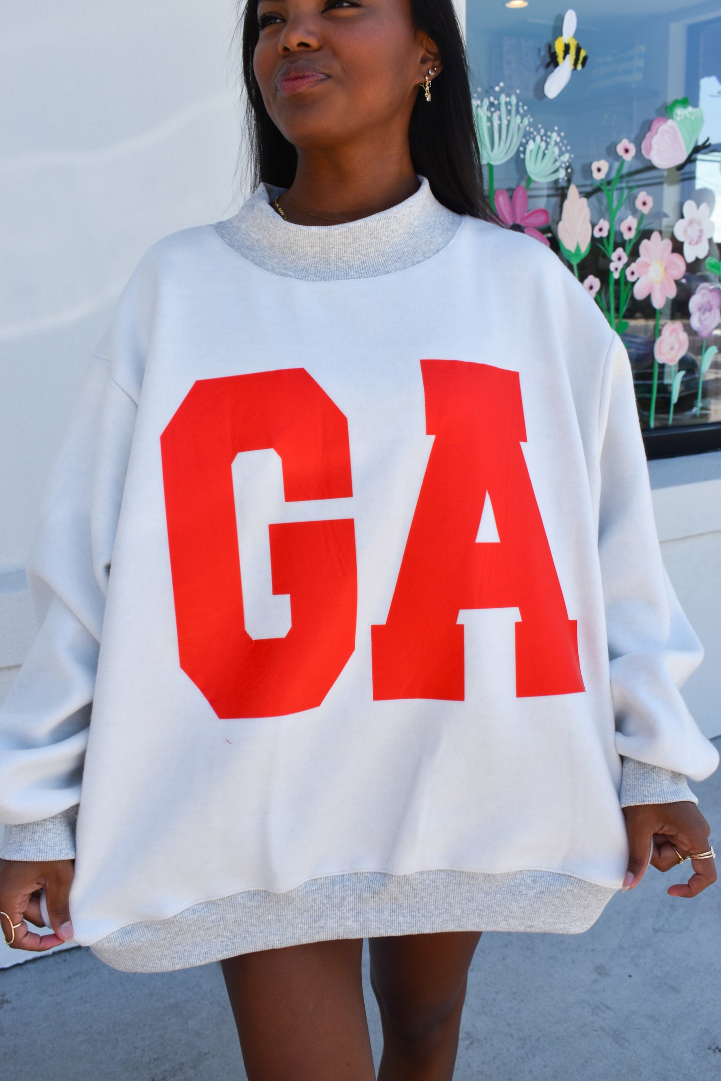 Georgia Reversible Mockneck