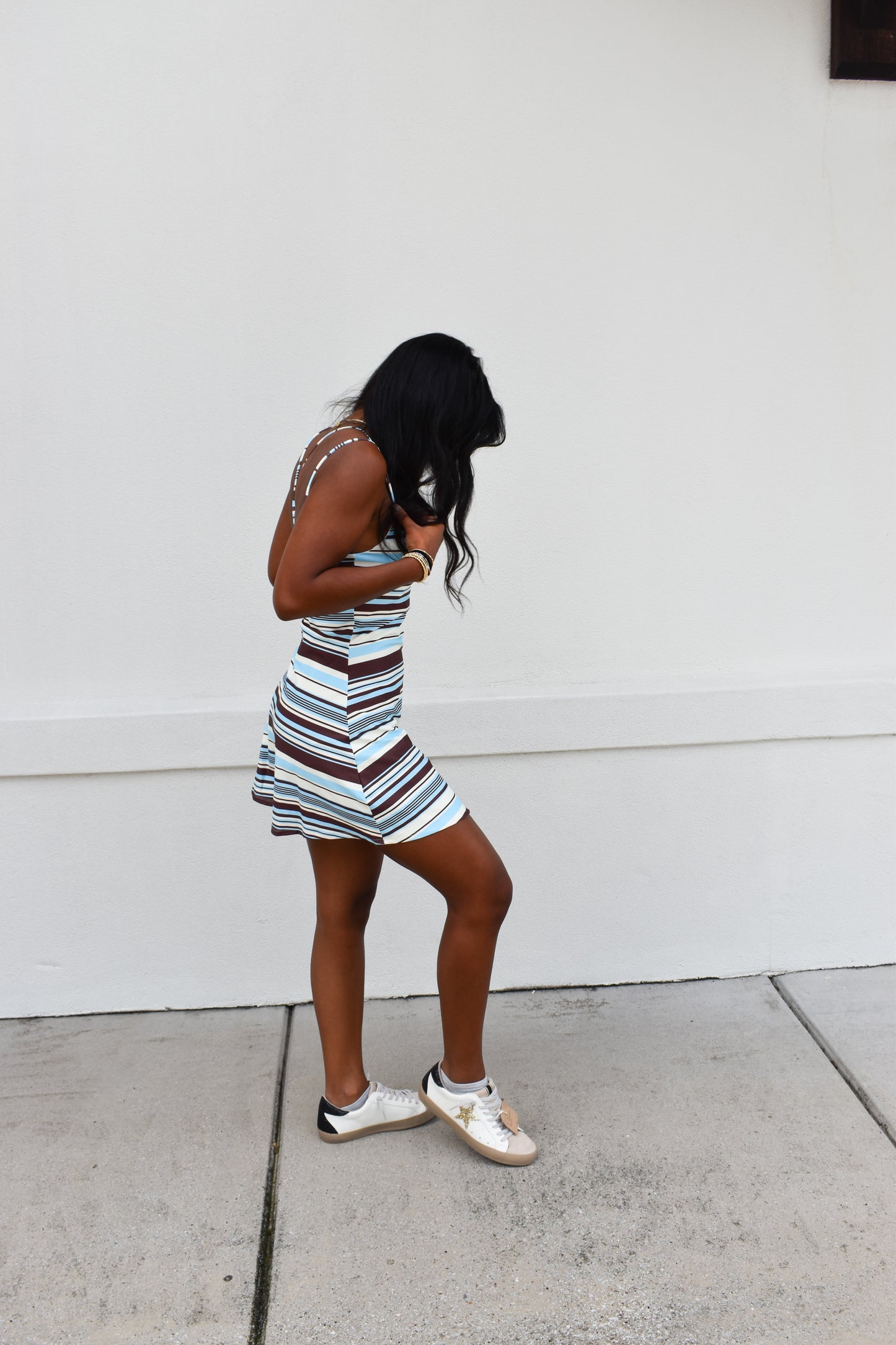Rowan Athletic Stripe Dress
