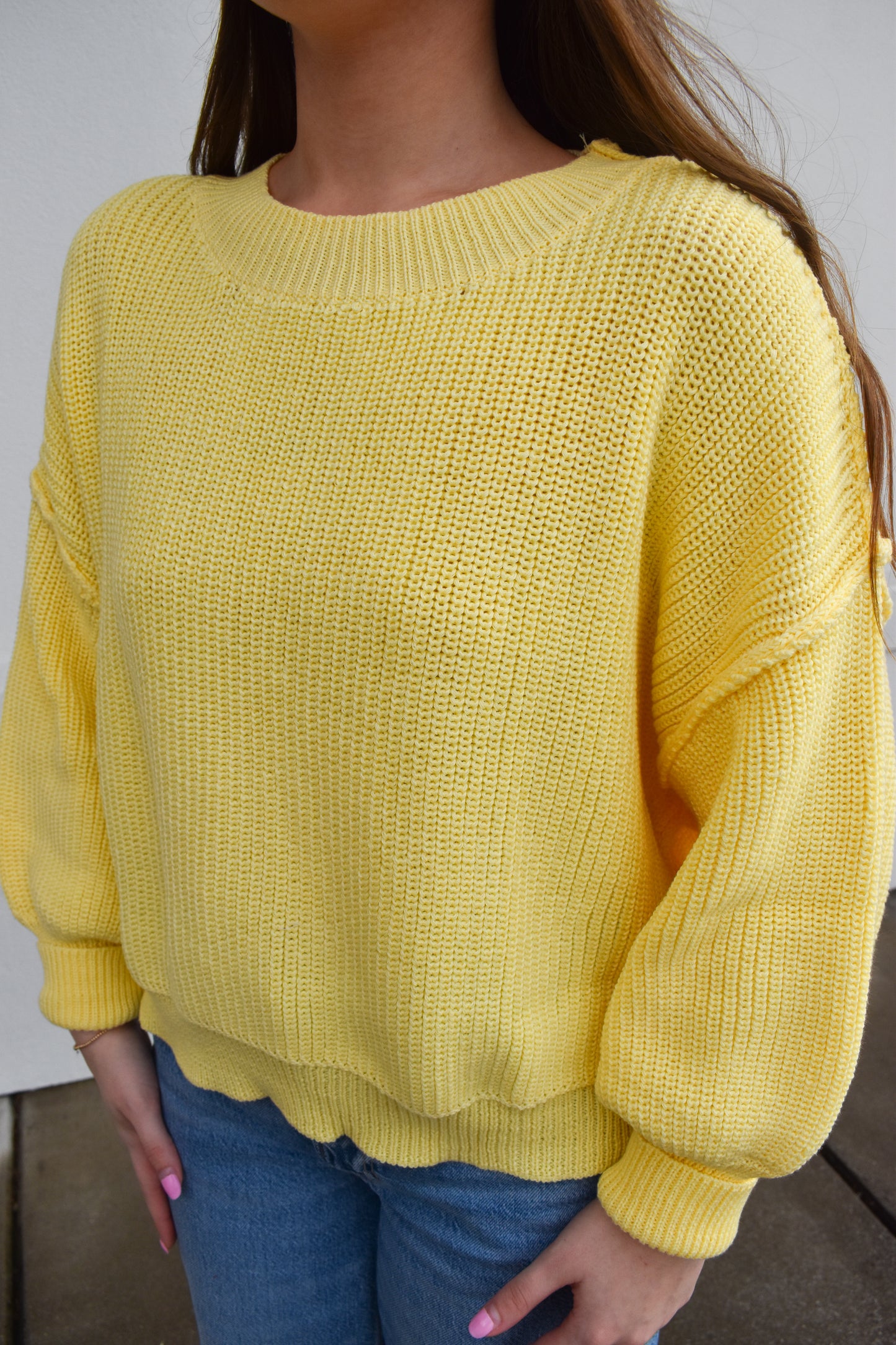 Sally Yellow Sweater
