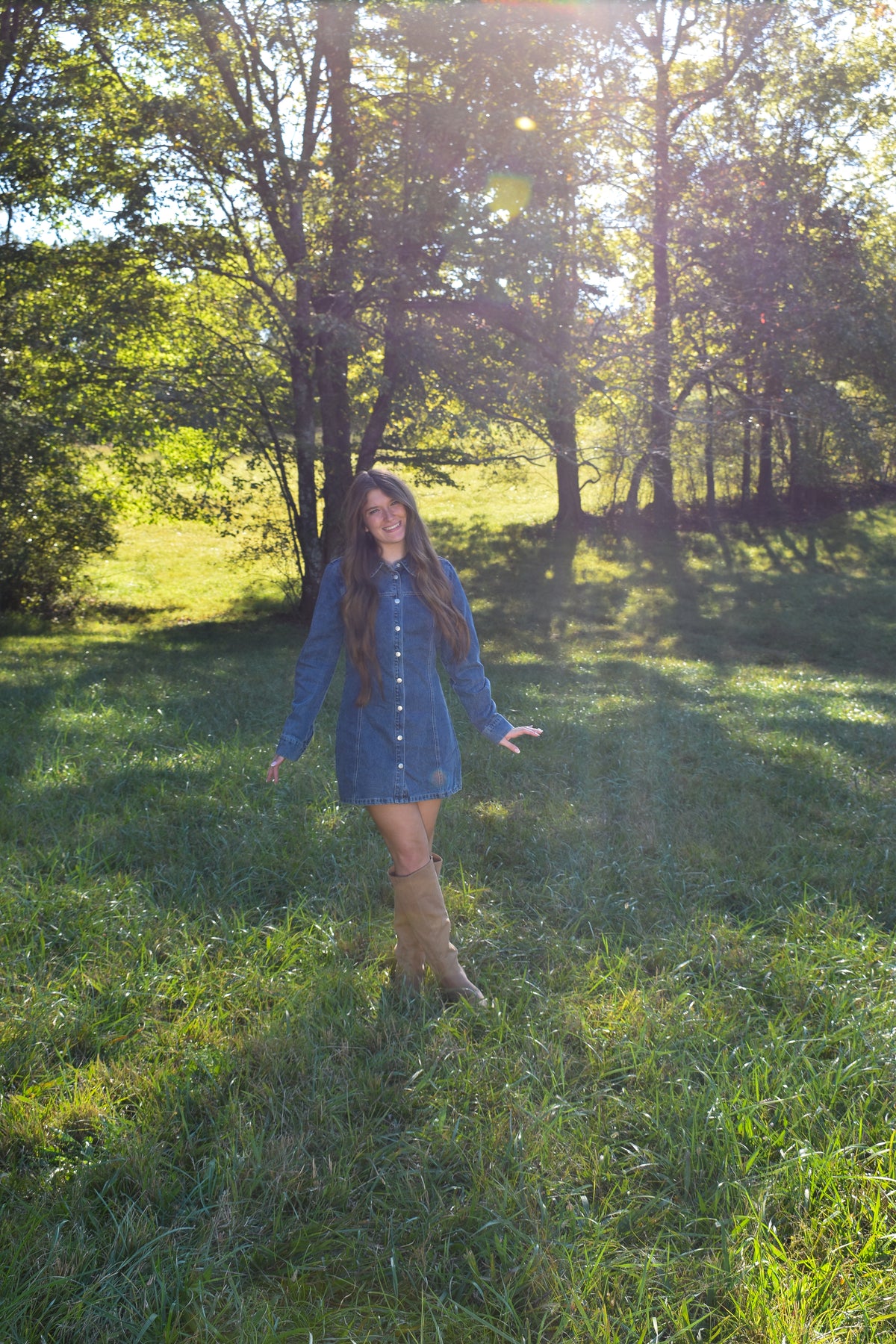 Delilah Denim Dress