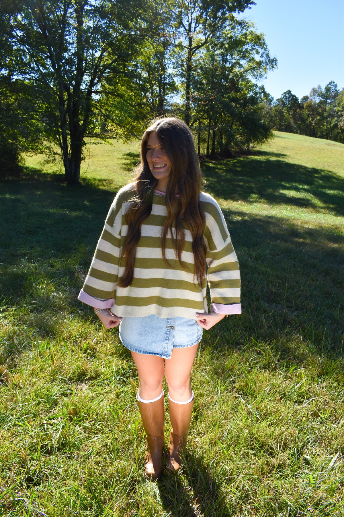 The Olive & Blush Reversible Sweater