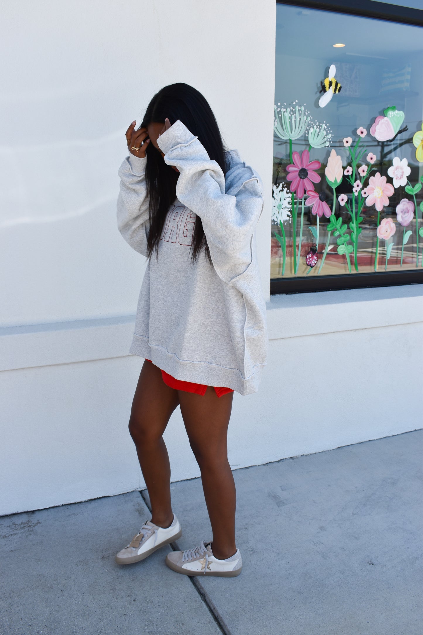 Signature Red Sweat Shorts