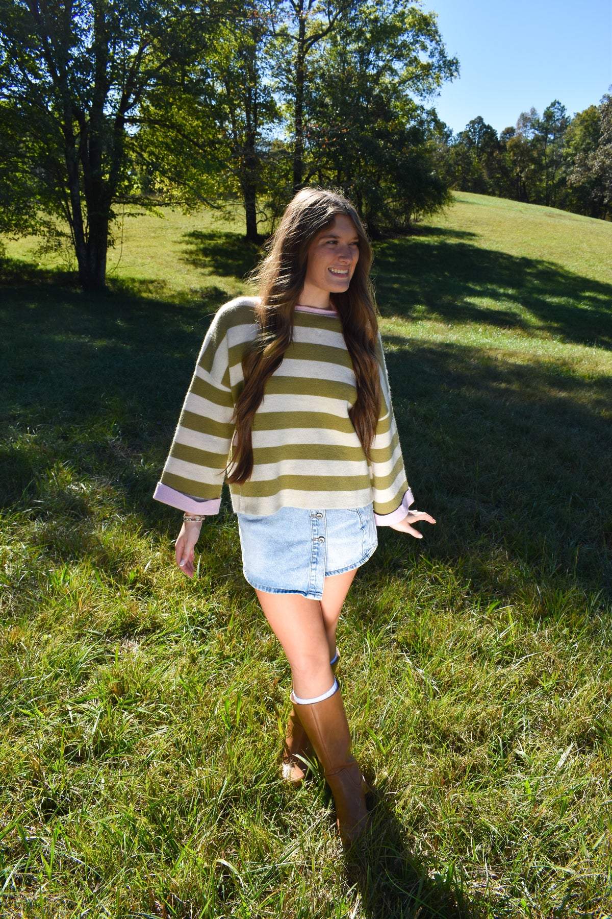 The Olive & Blush Reversible Sweater