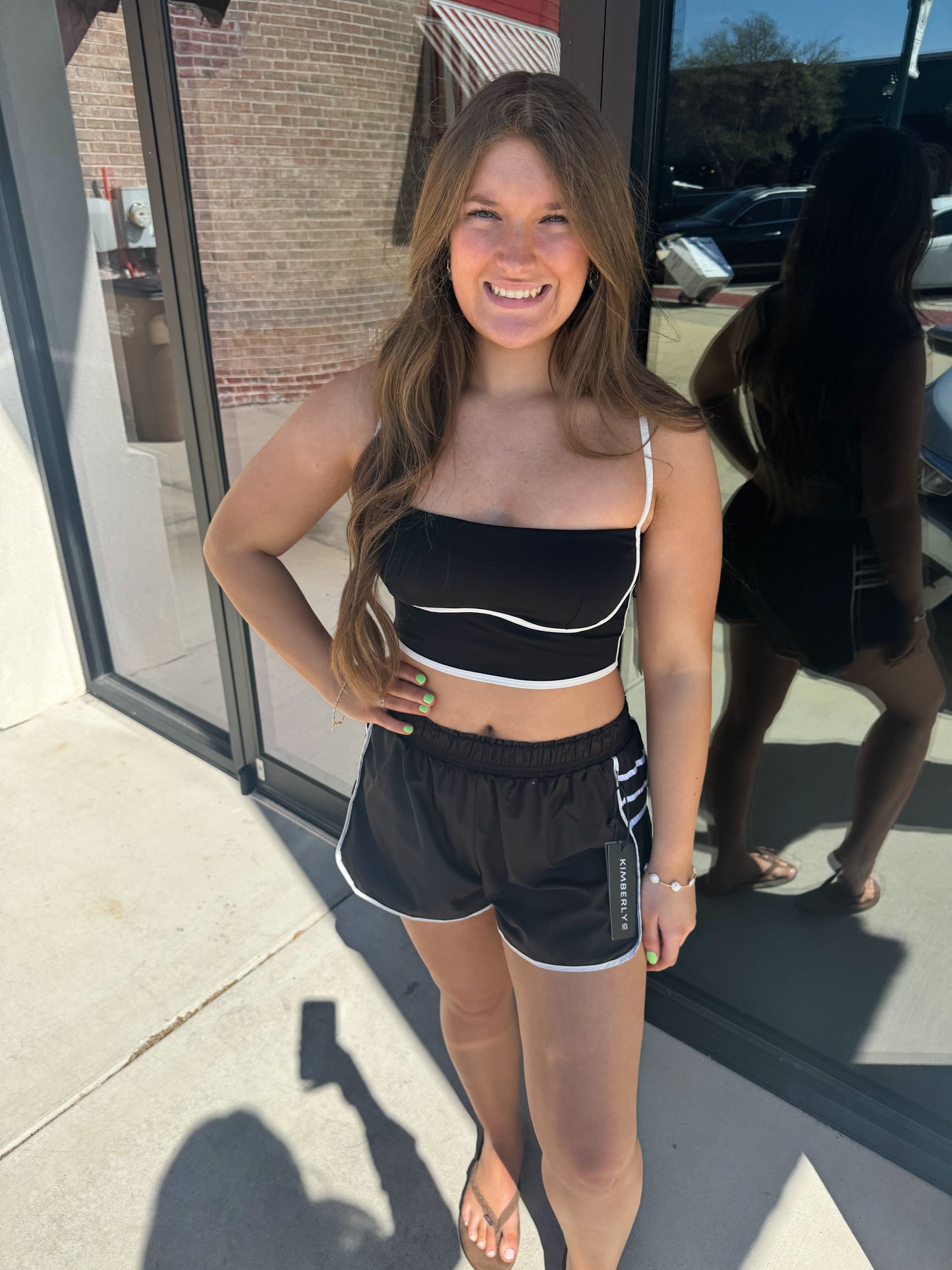 On Point Shorts: Black