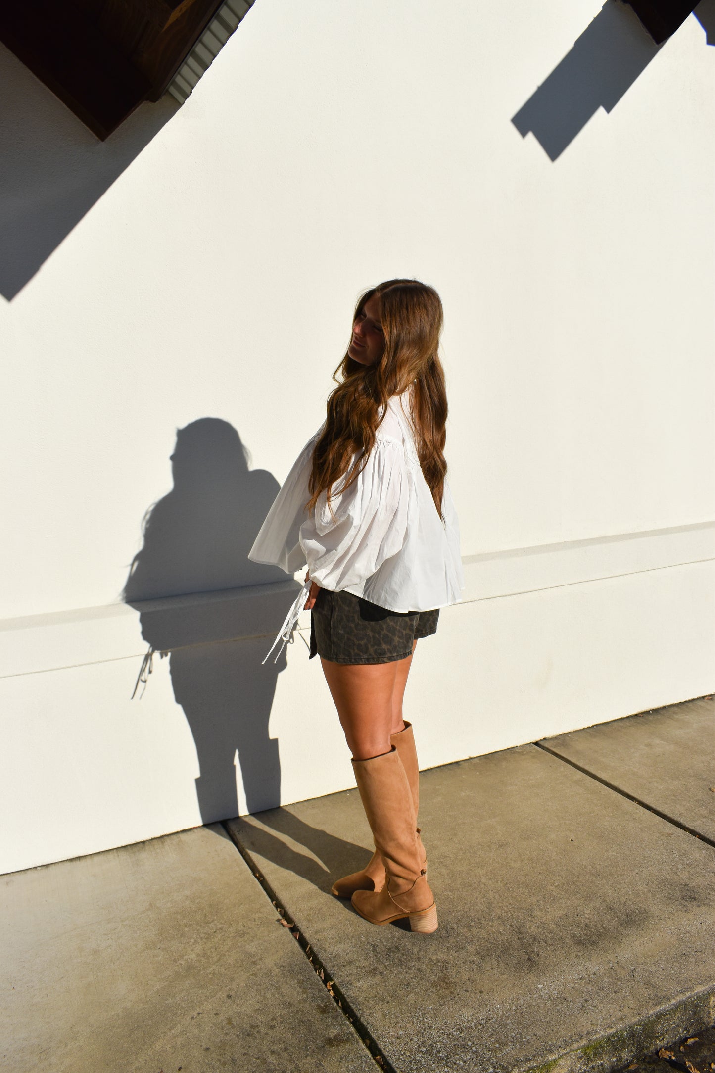Leopard Print Skort