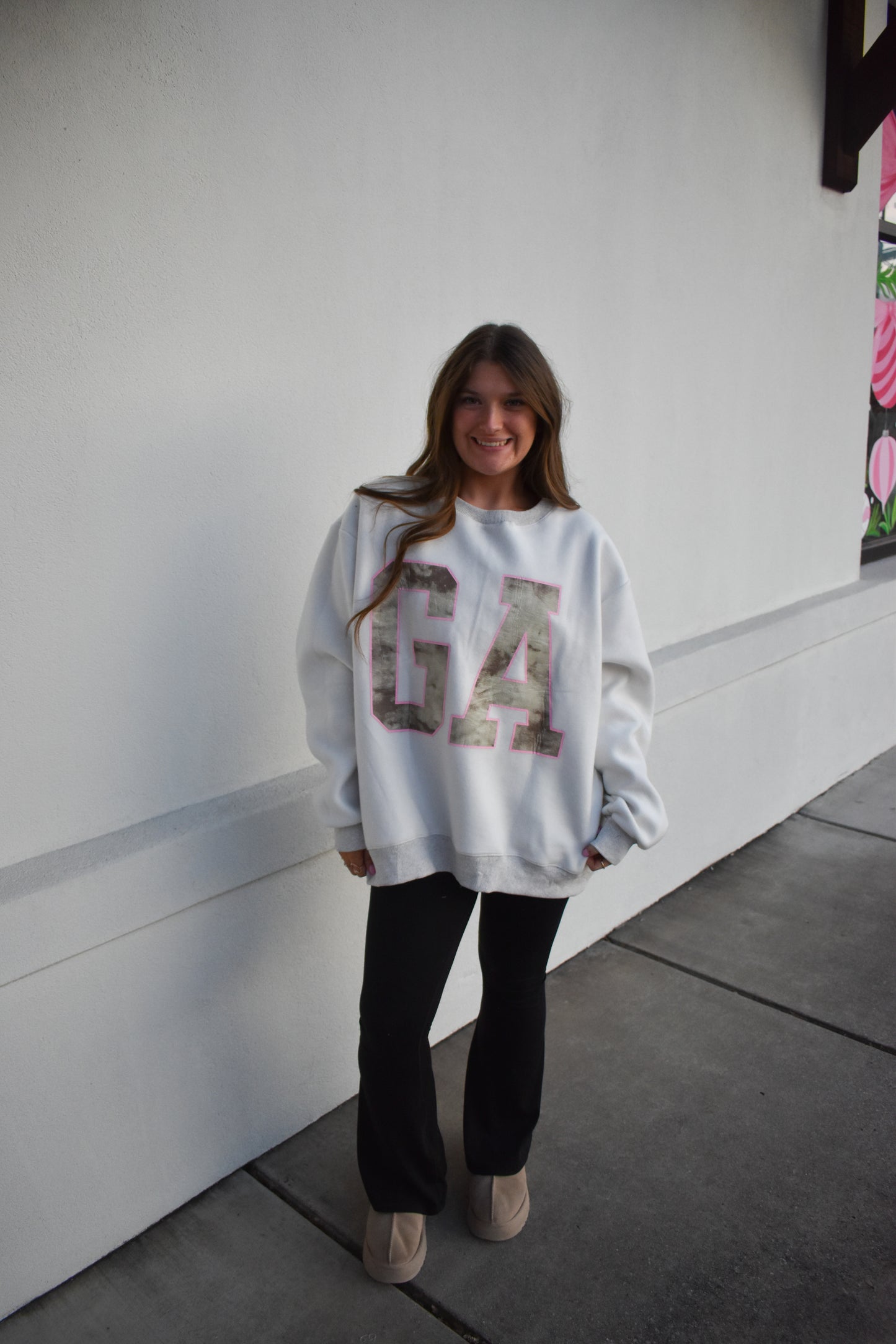 GEORGIA Reversible Camo Mini Mockneck