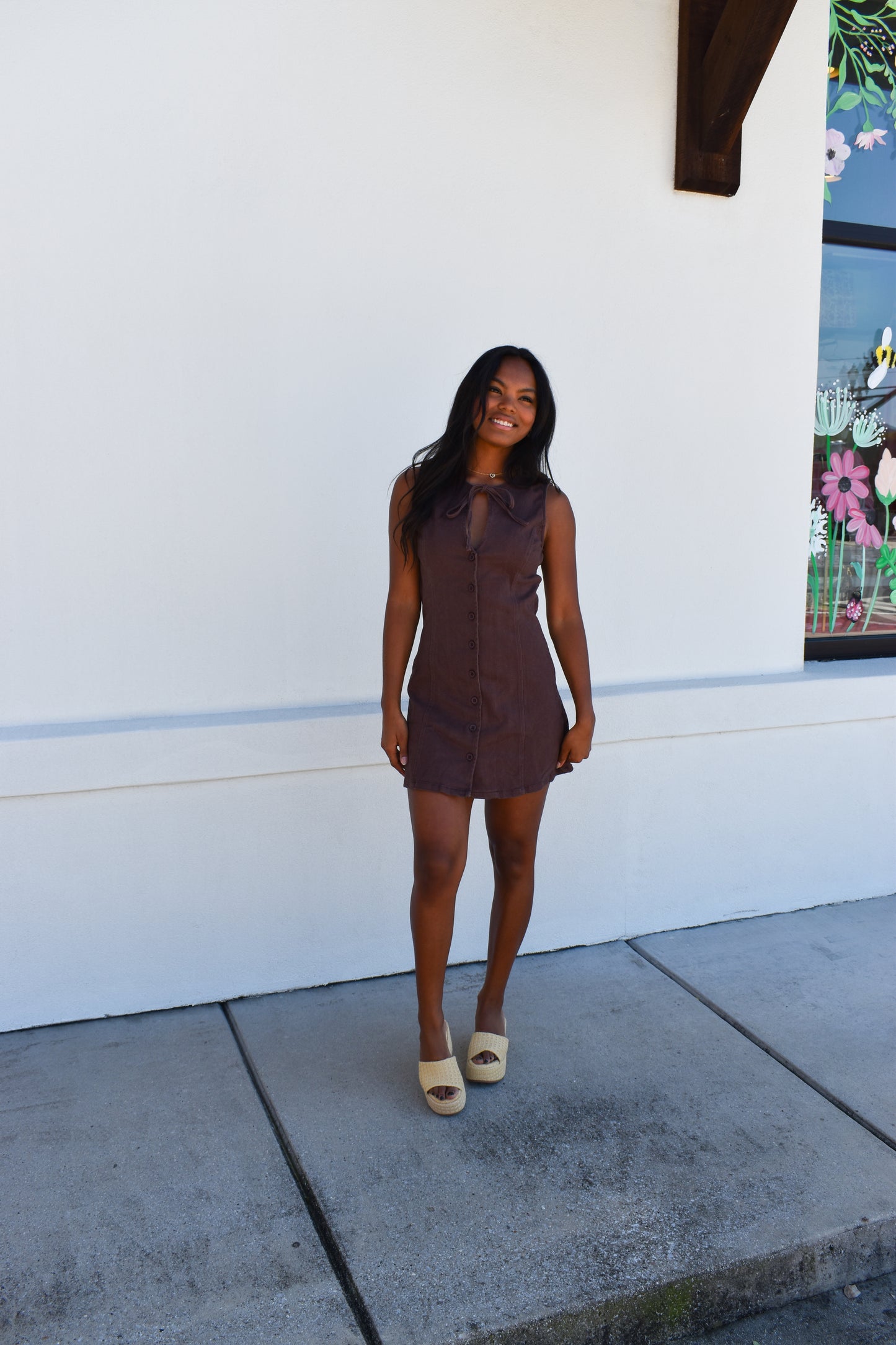 Izzy Sleeveless Mini Dress