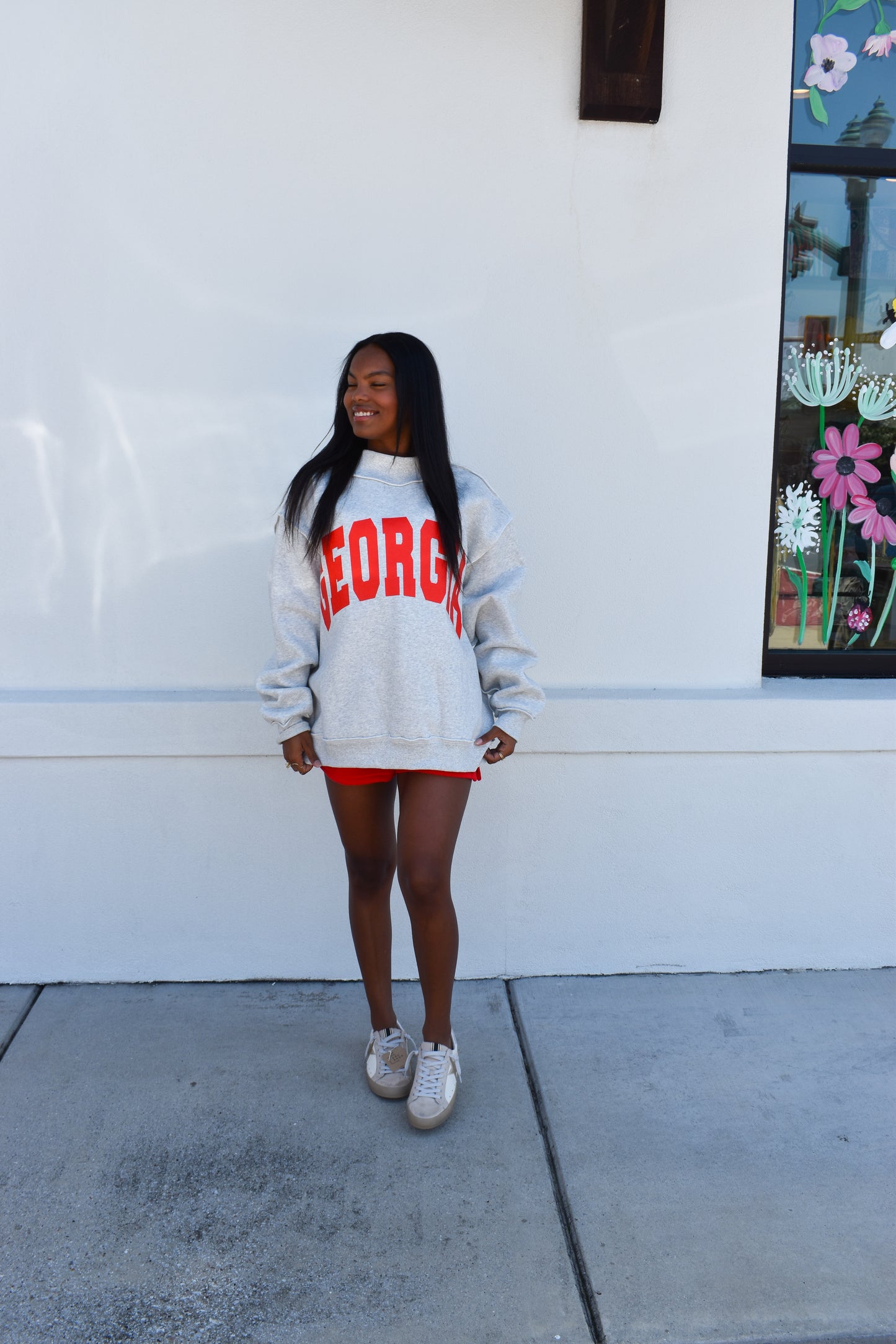 Georgia Reversible Mockneck