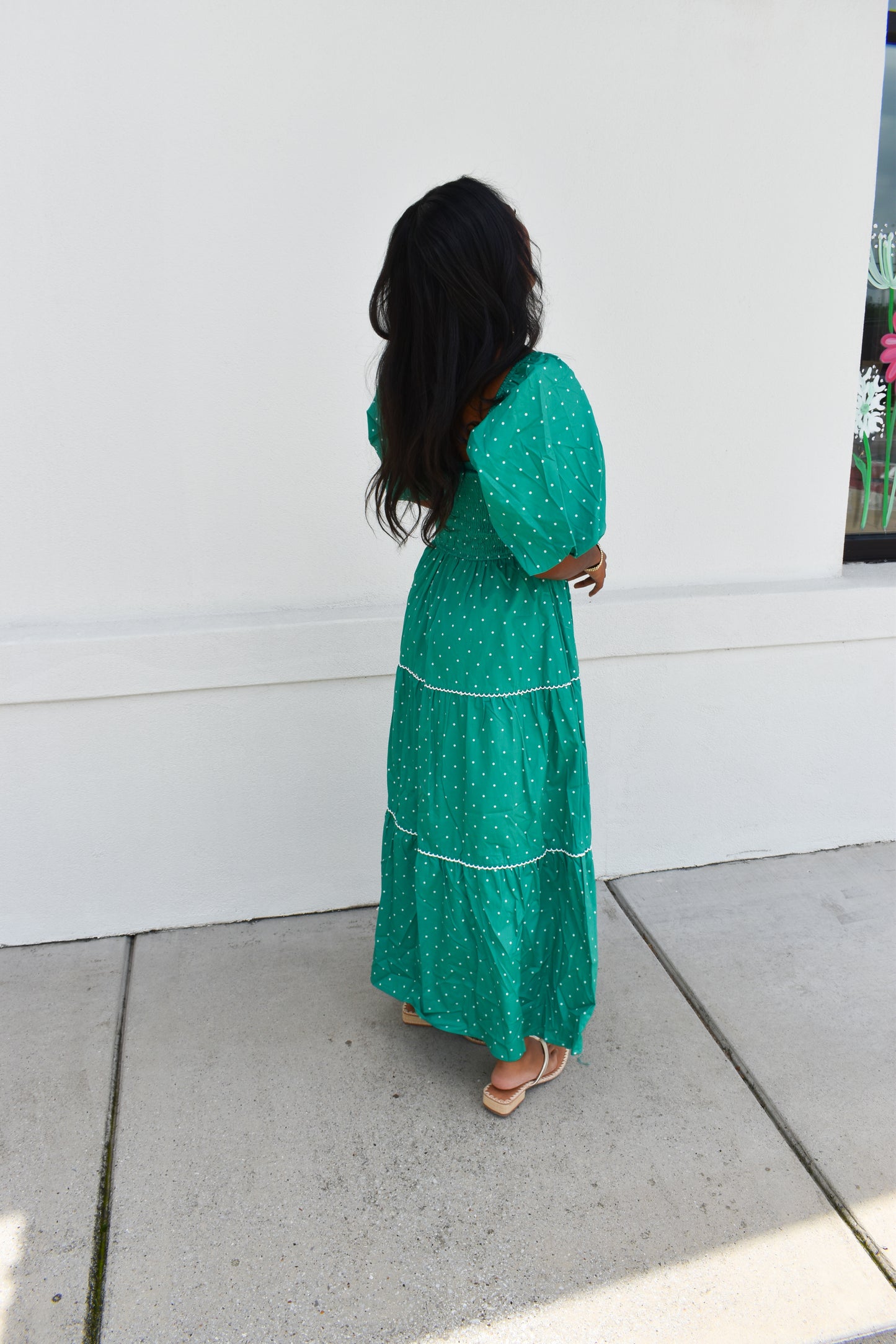 Emerald Ella Maxi Dress