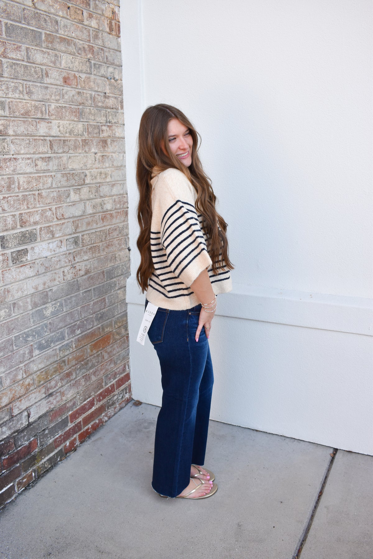 Autumn Coast Stripe Sweater