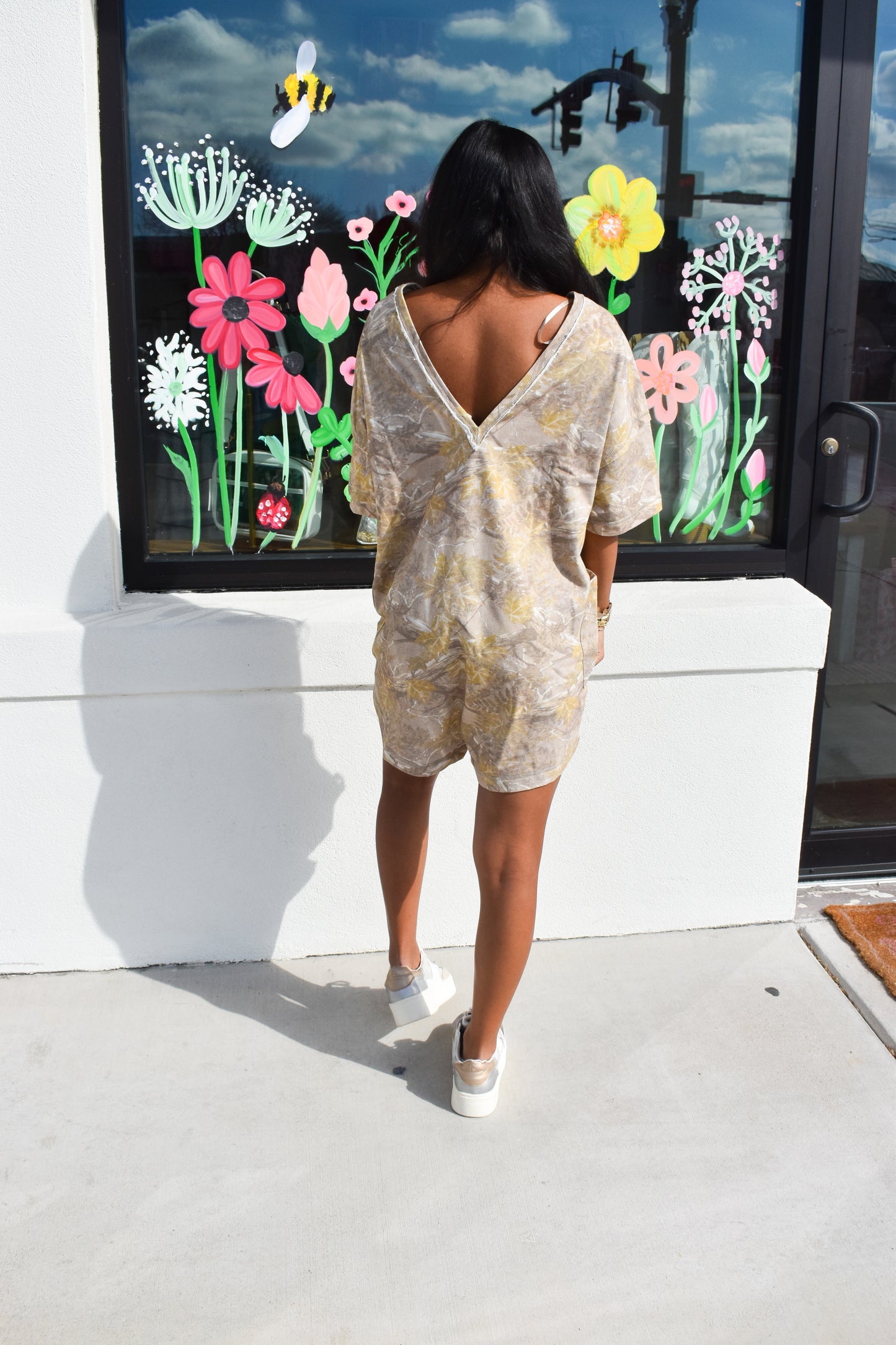 Camo Casual Romper