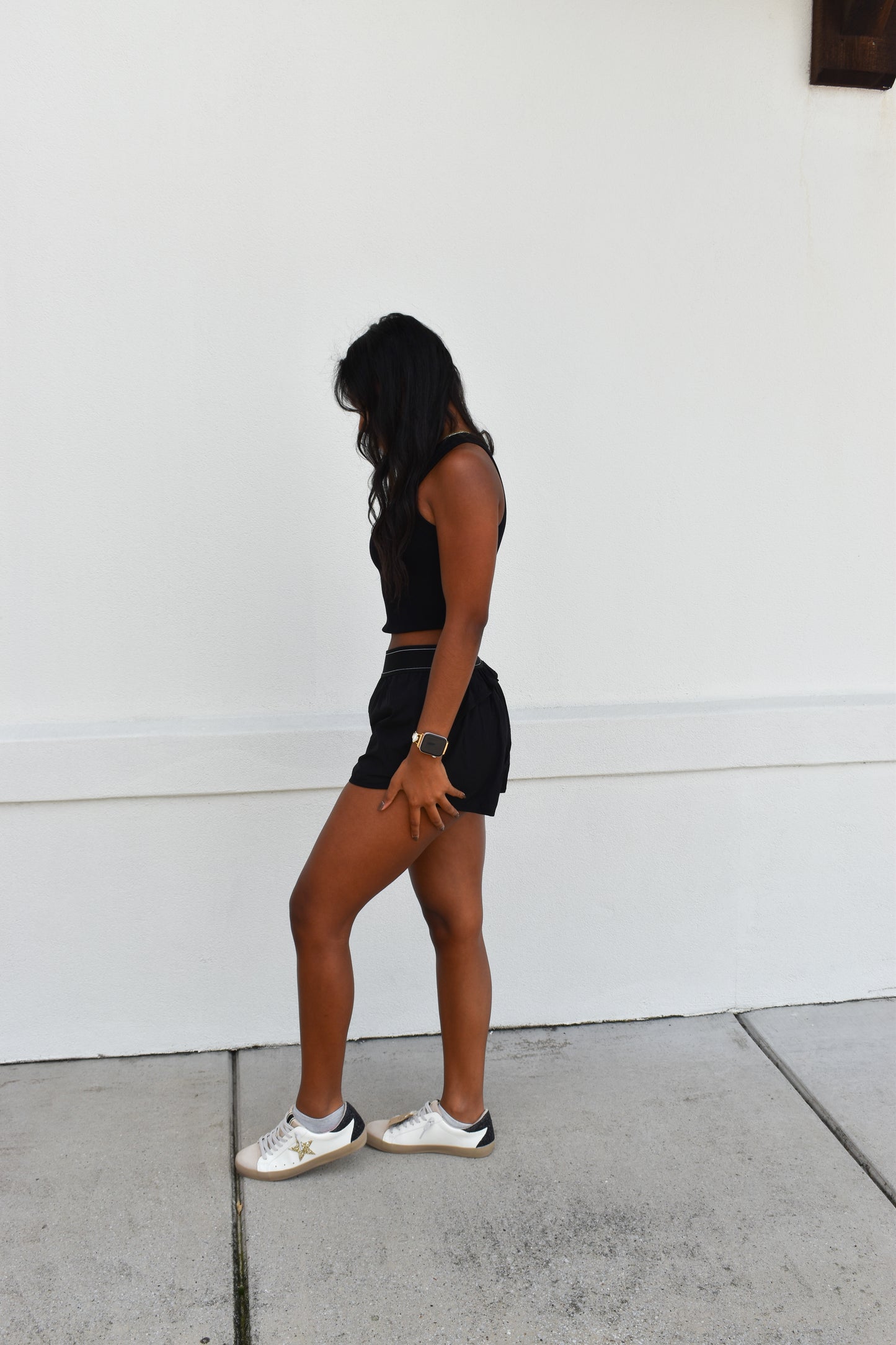 Lightweight Shorts with Elastic Waistband