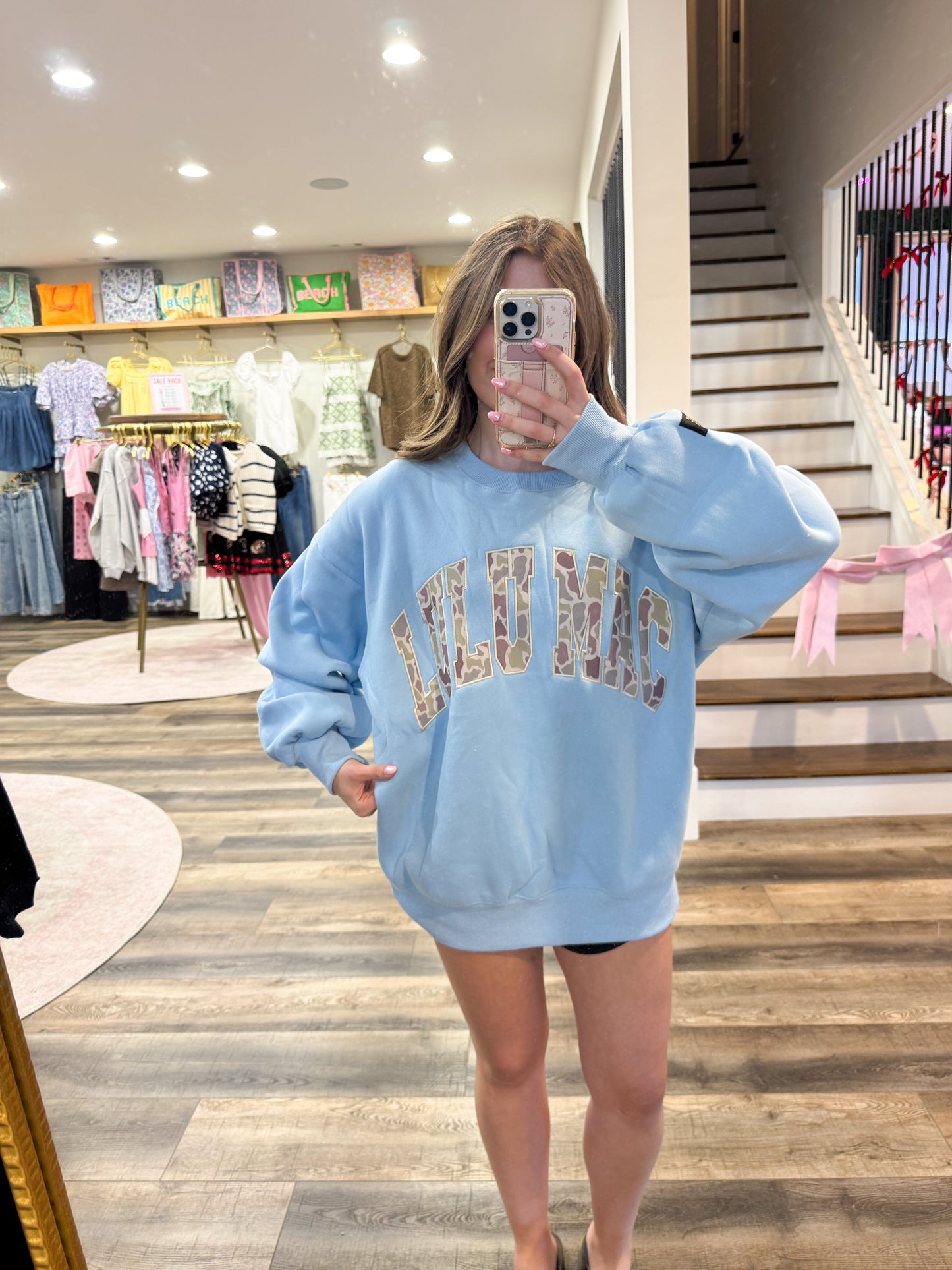 Lulu Mac Camo: Light Blue