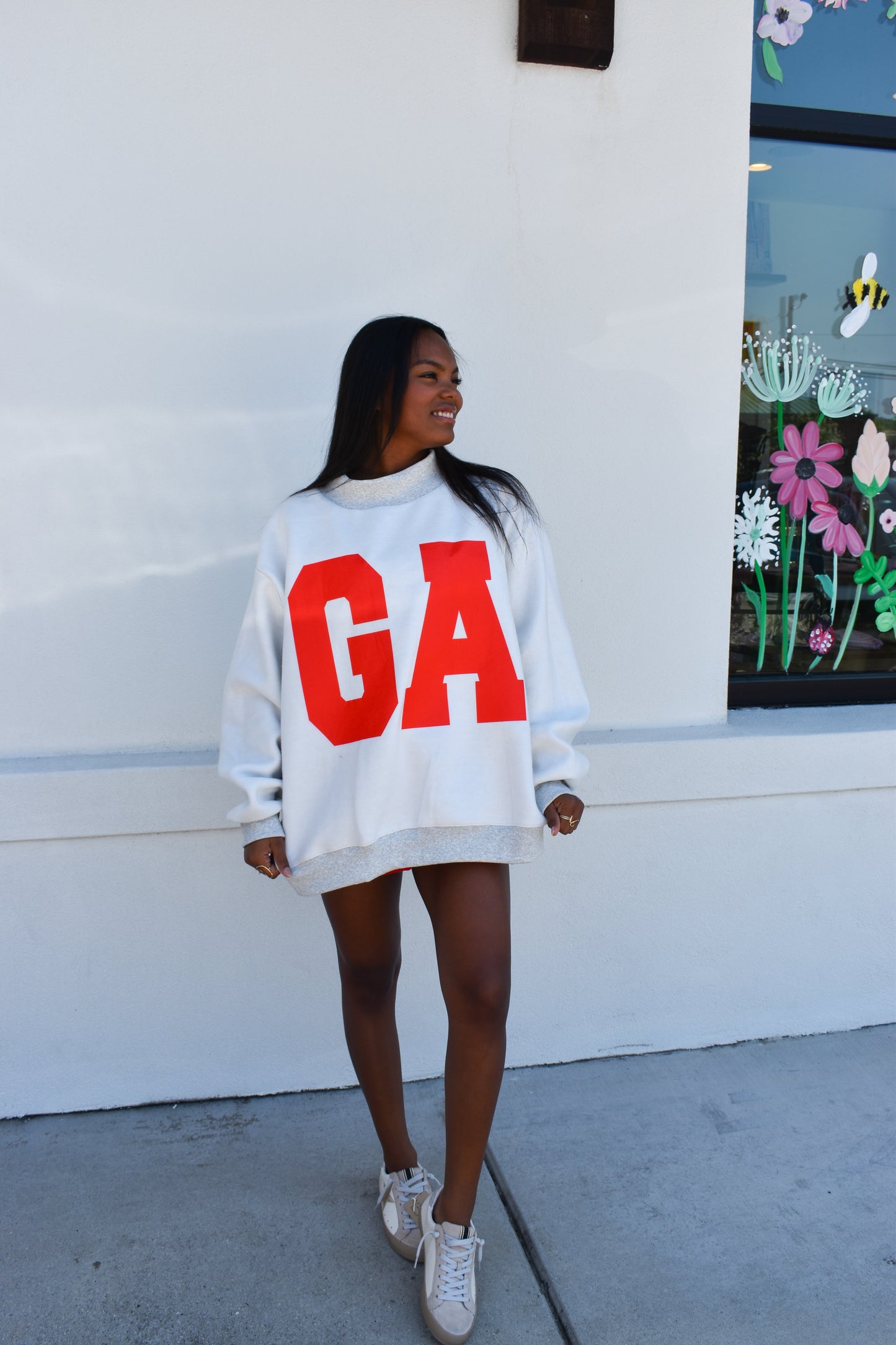 Georgia Reversible Mockneck