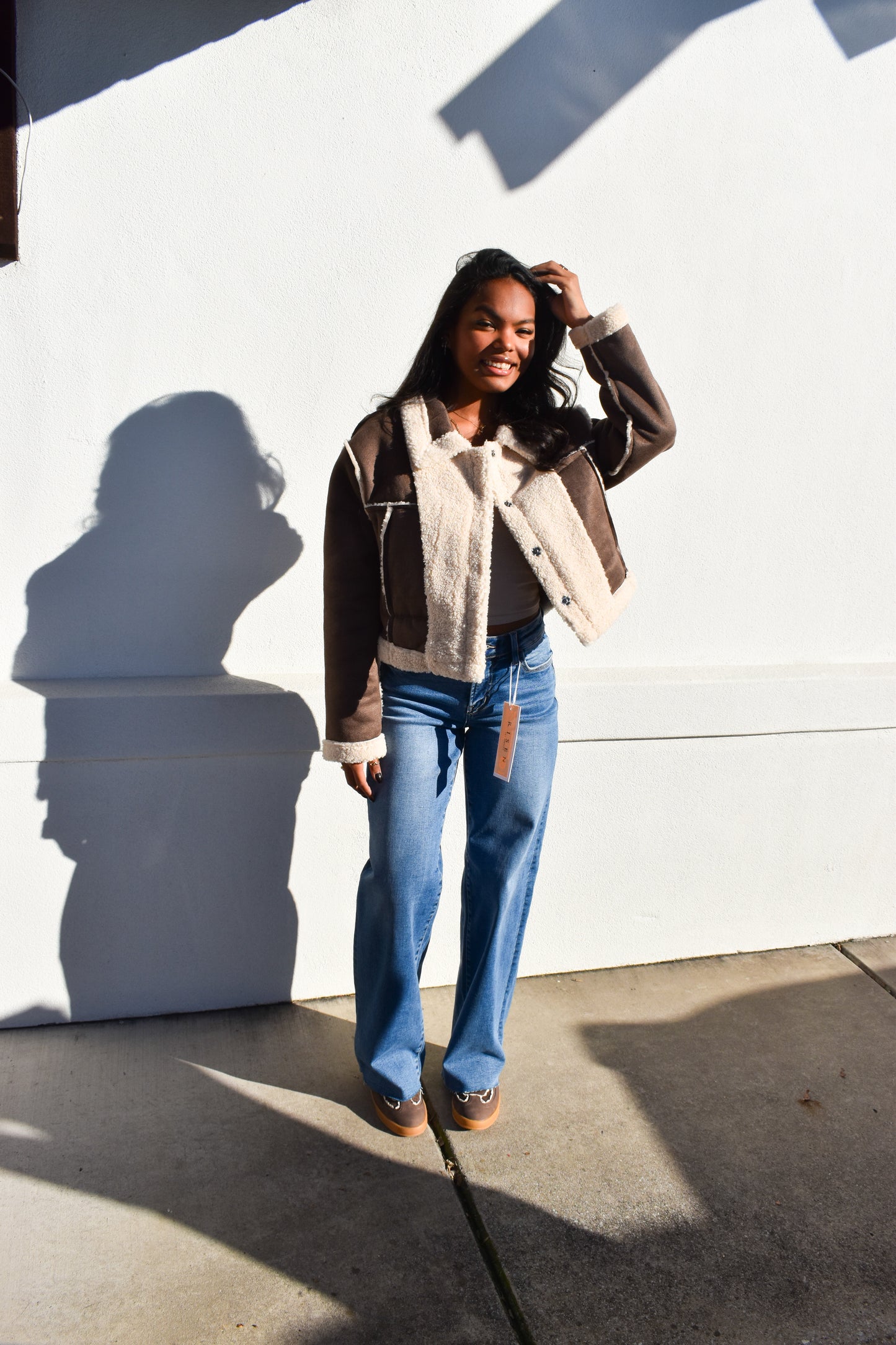 Classic Wool Jacket: Brown