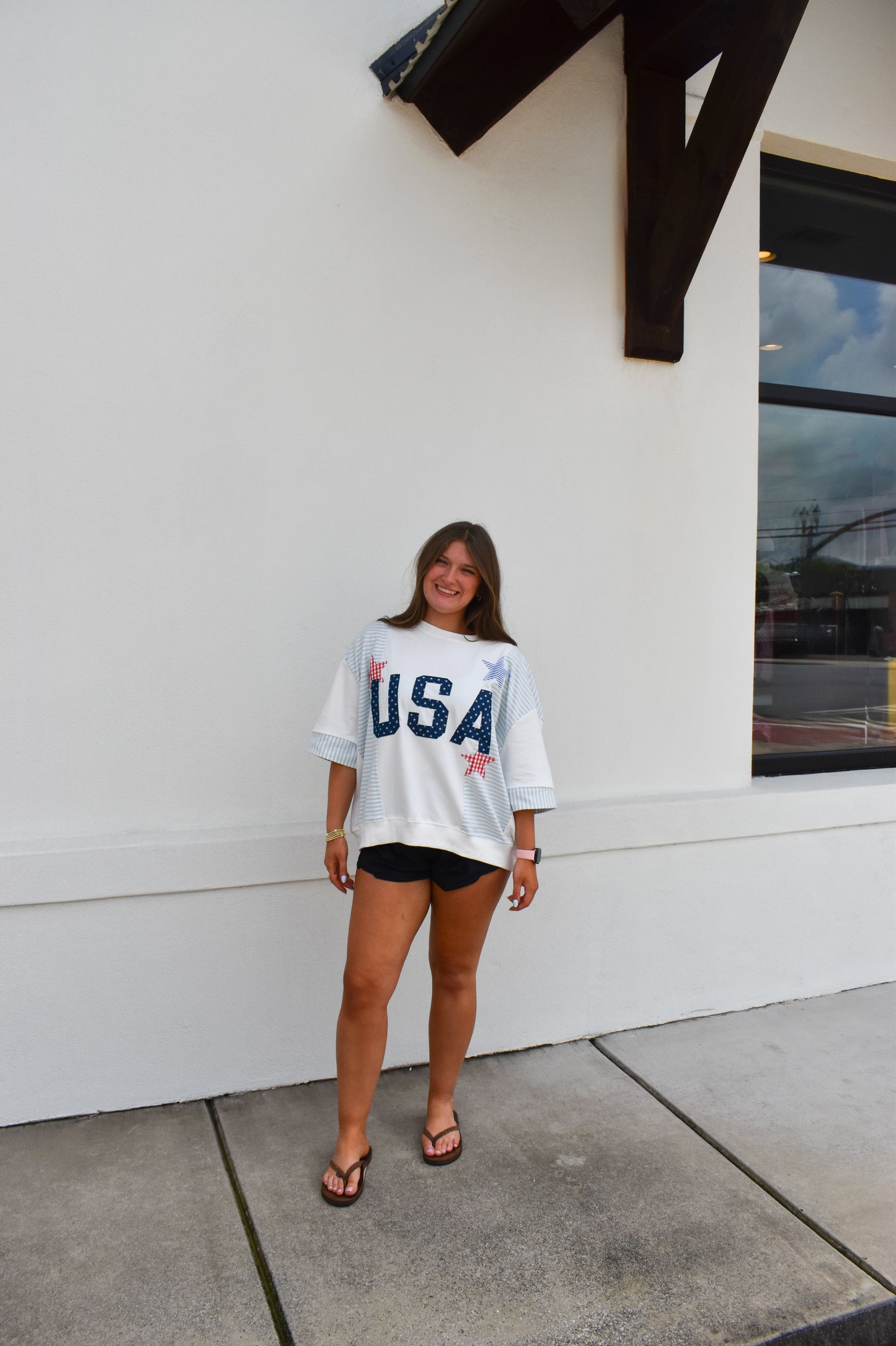 American Honey Patchwork Top