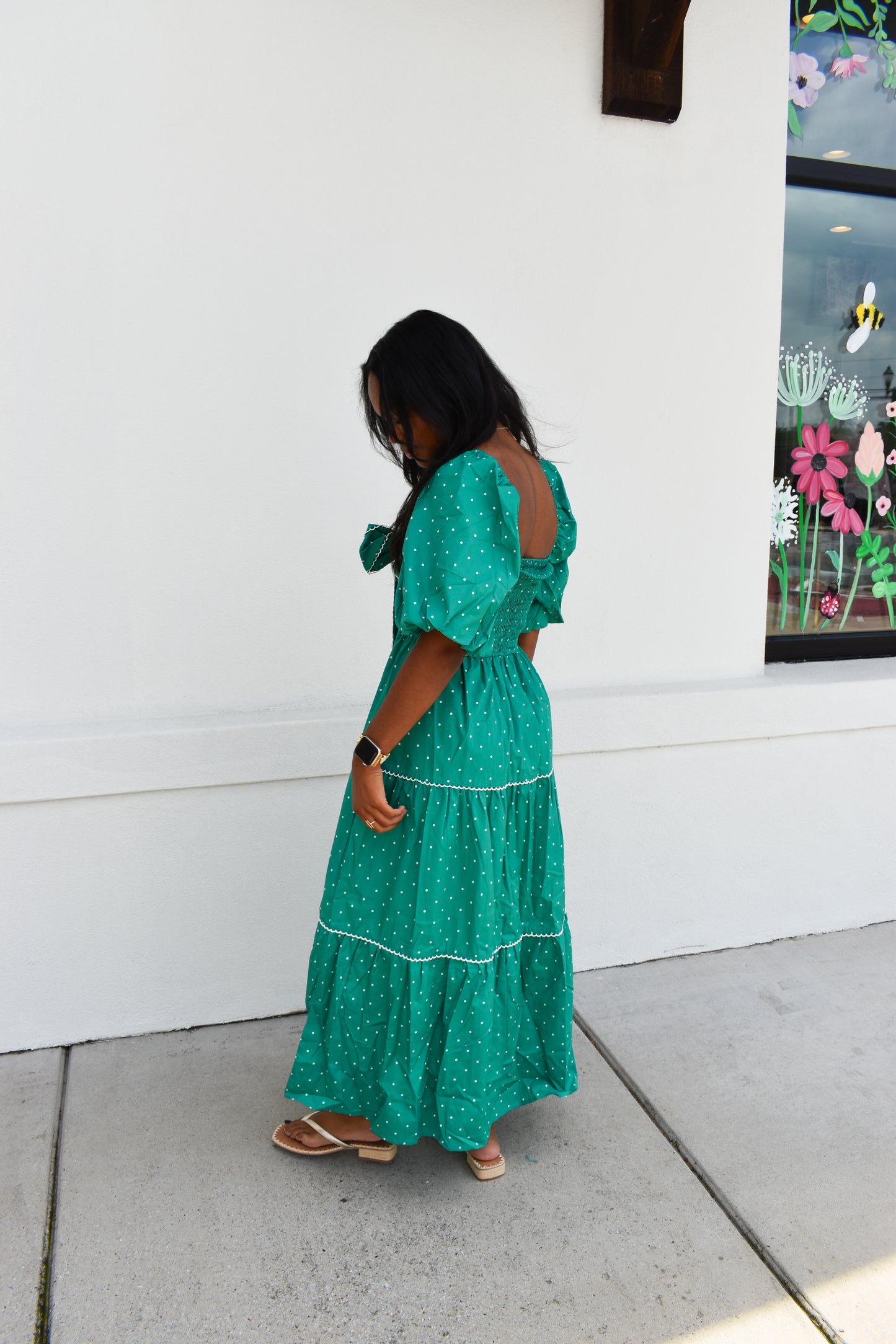 Emerald Ella Maxi Dress
