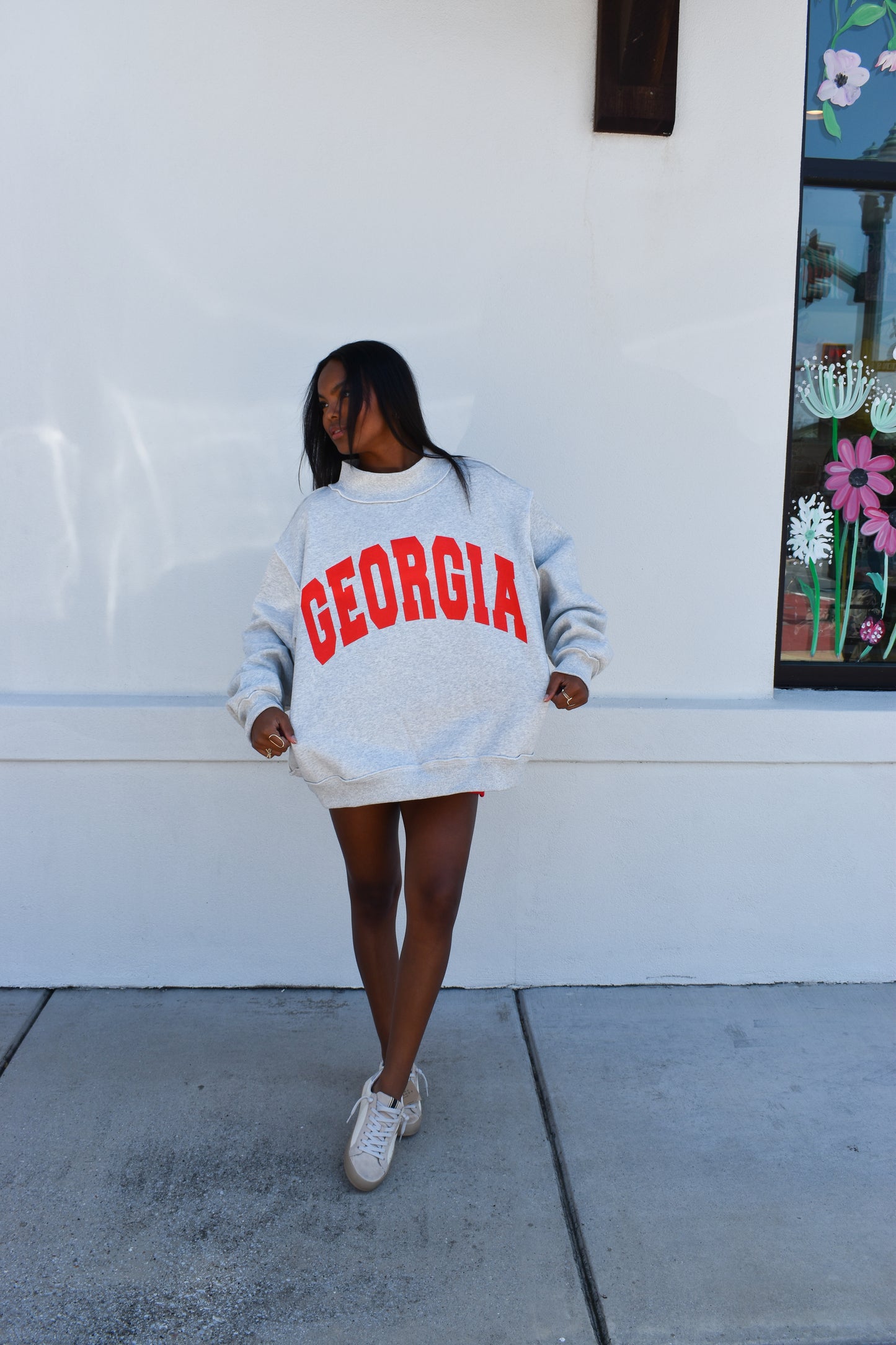 Georgia Reversible Mockneck