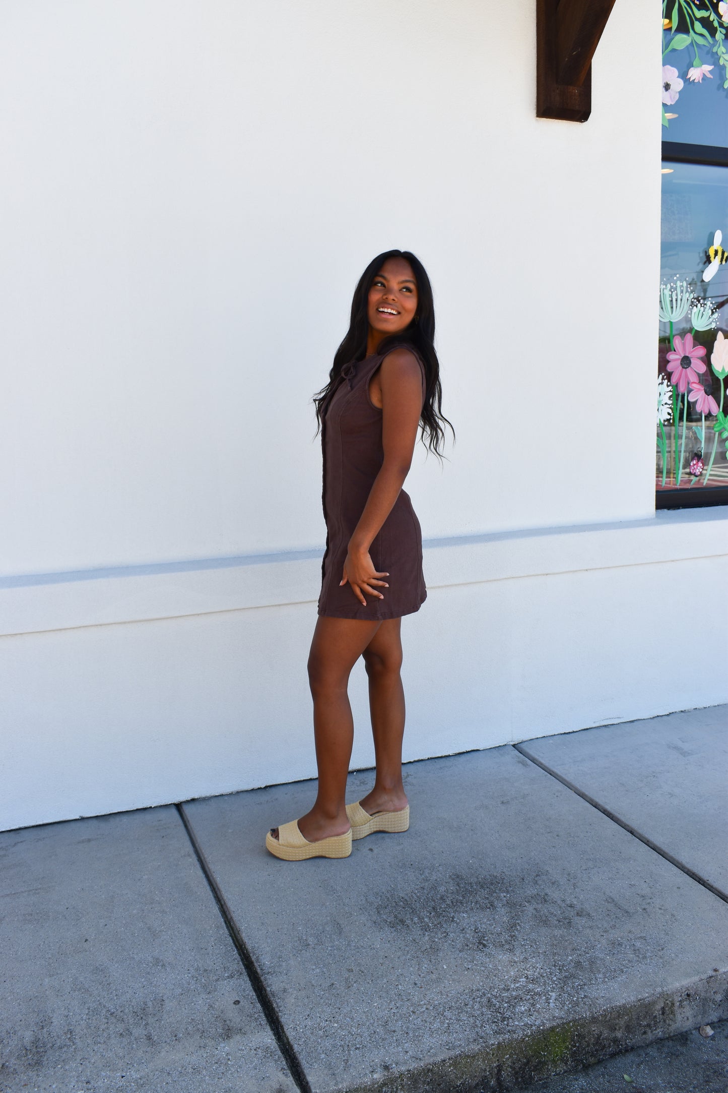 Izzy Sleeveless Mini Dress
