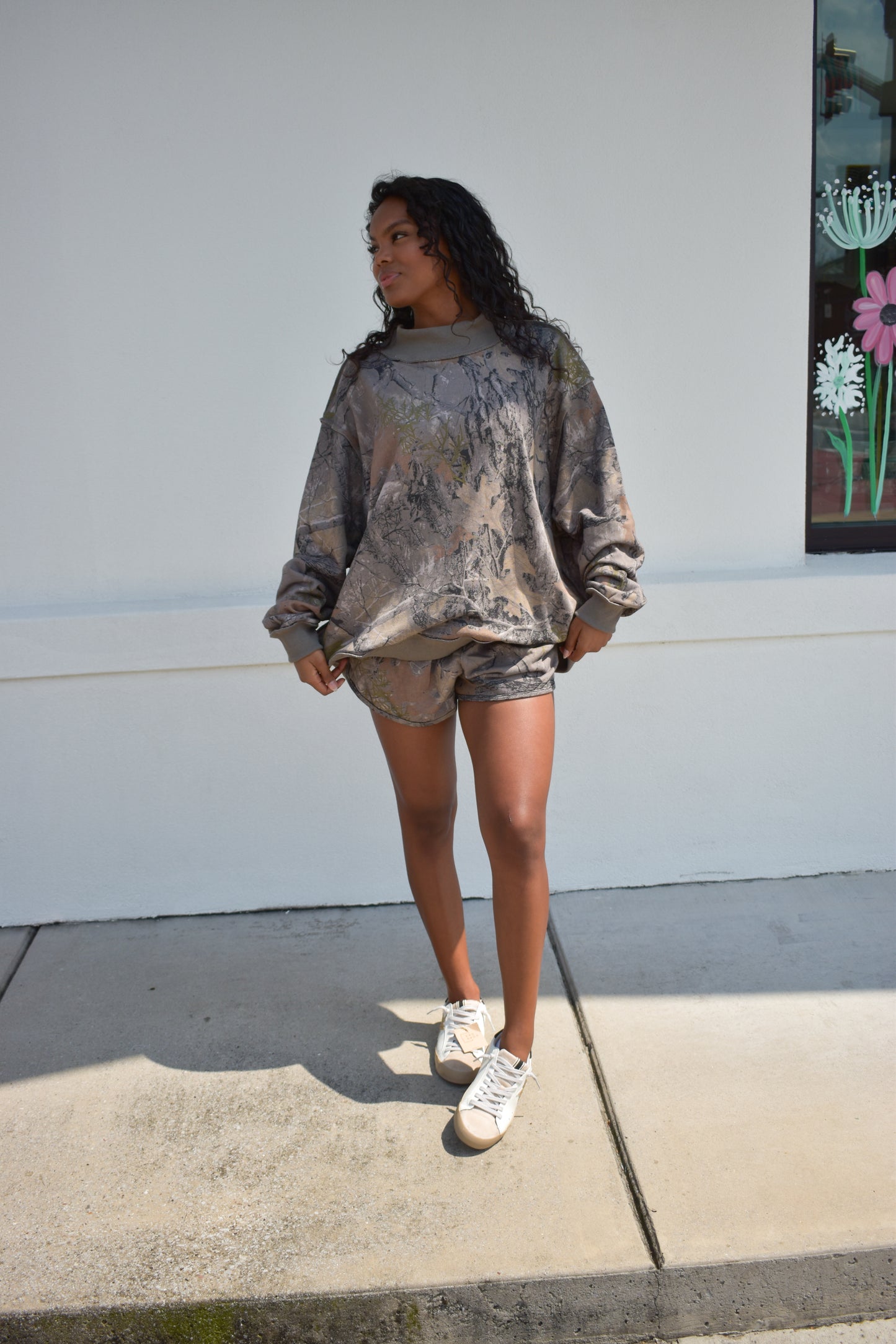 Real Tree Camo Mockneck