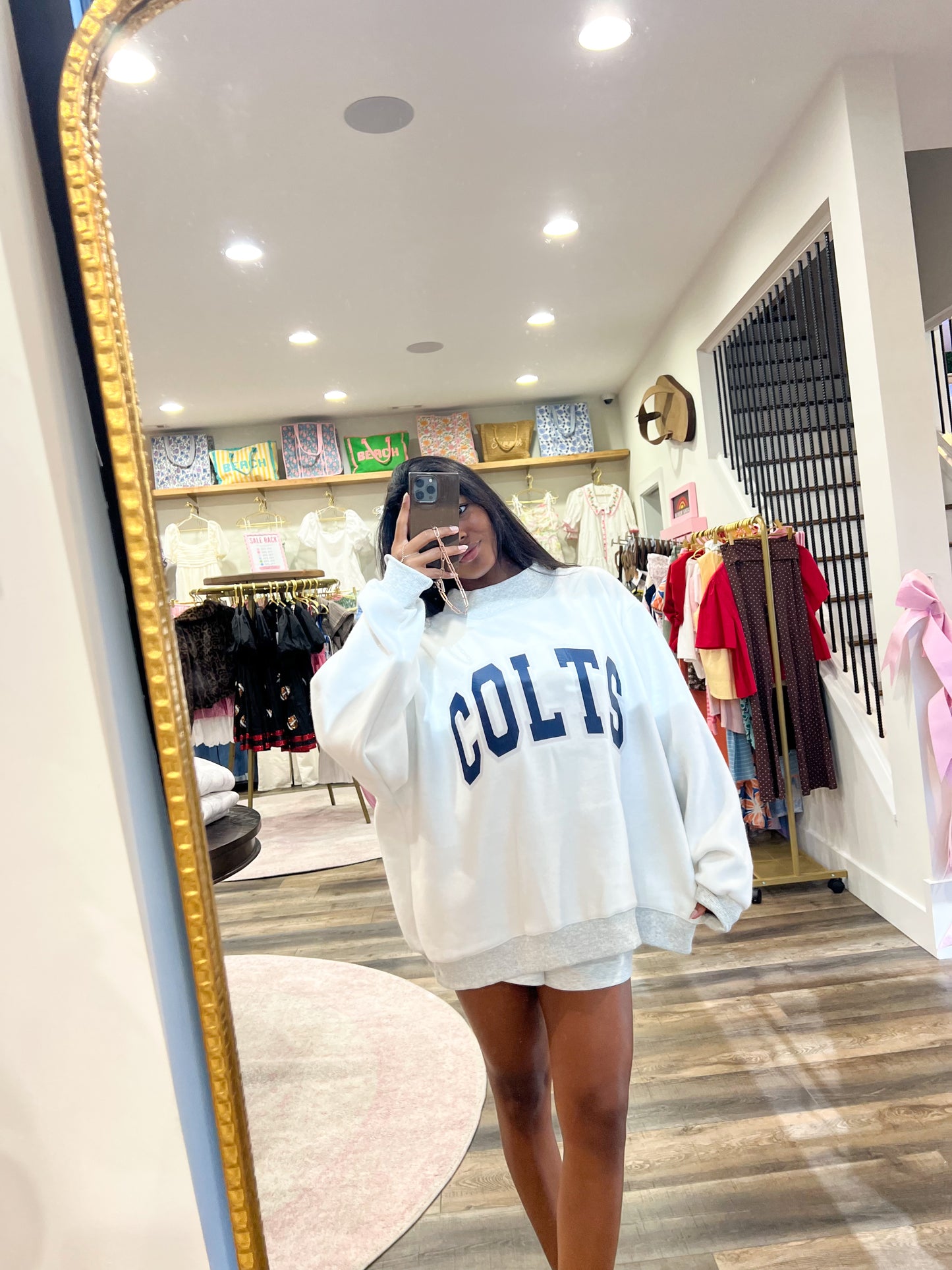 *PREORDER "Coahulla" & "Colts" Reversible Mockneck