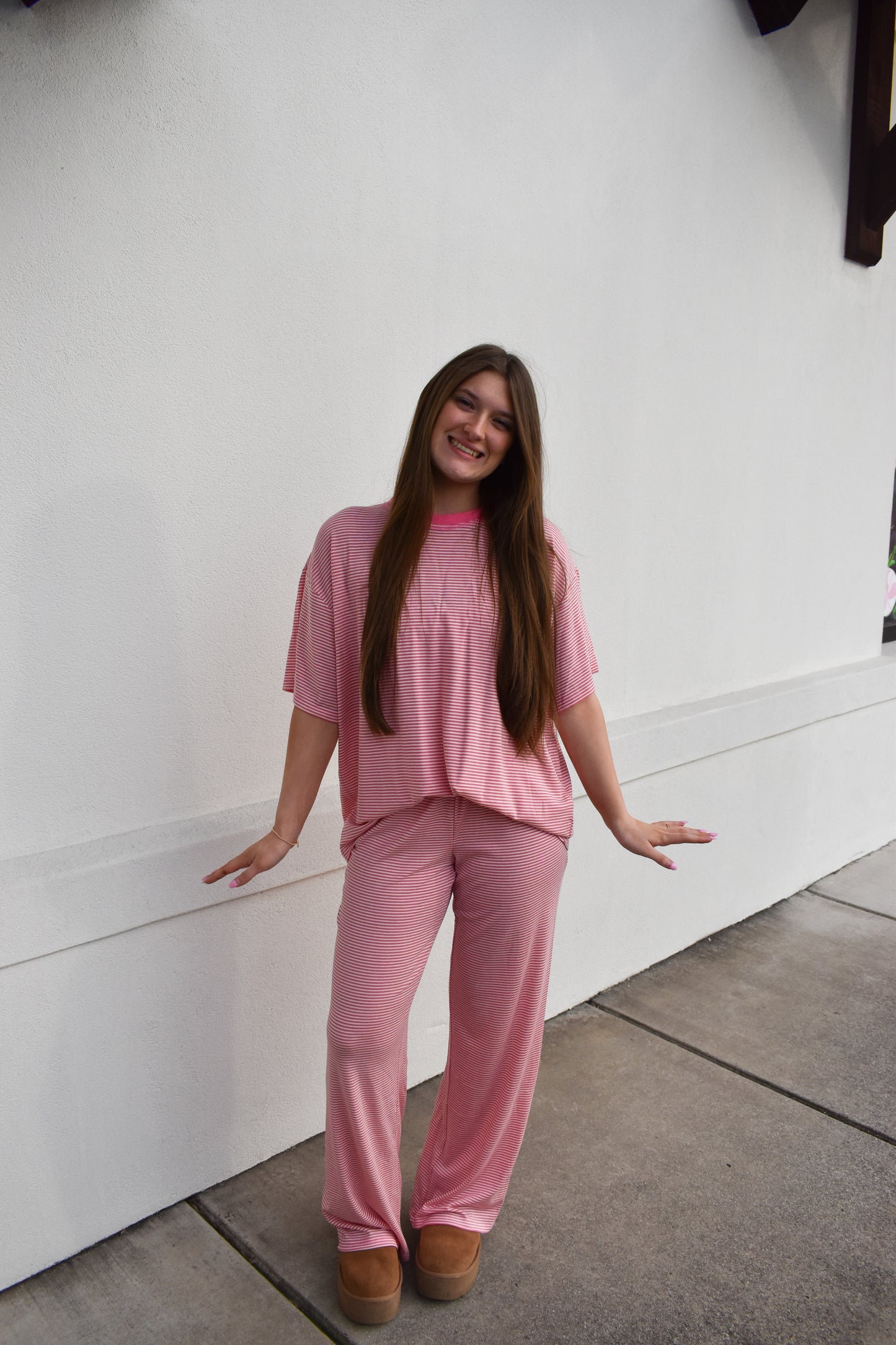 Bubblegum Stripe Pants