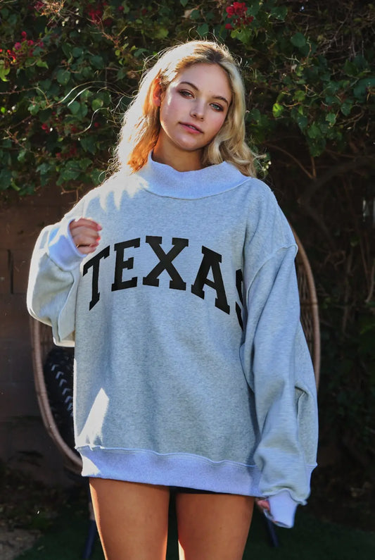 *Preorder*TEXAS Reversible Mockneck