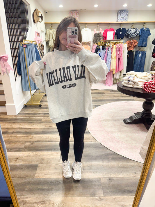 Dilly Dally Sport Reversible Mockneck