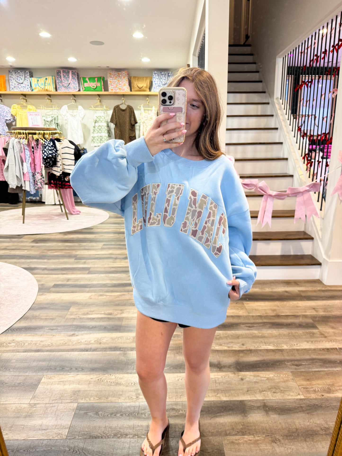 Lulu Mac Camo: Light Blue