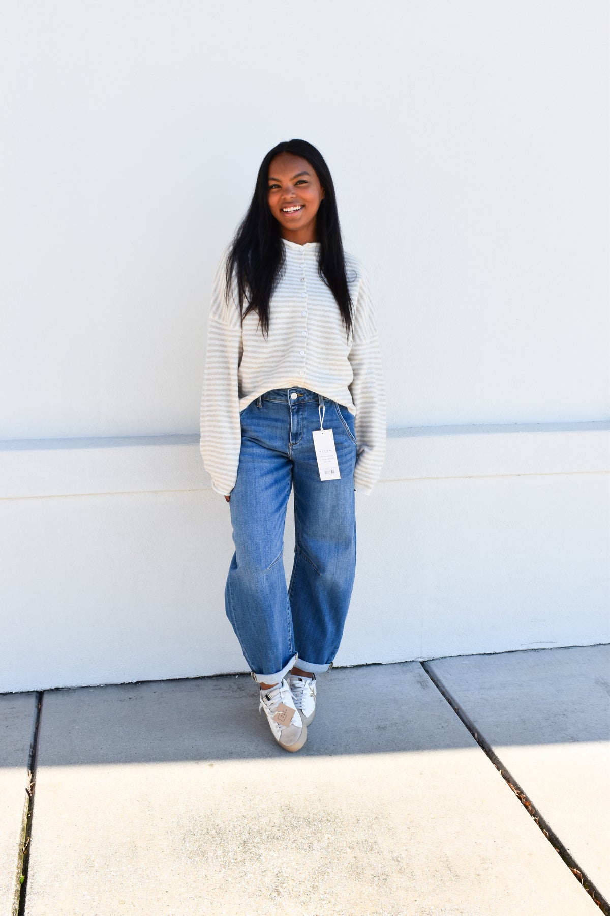 Piper Stripe Cardigan