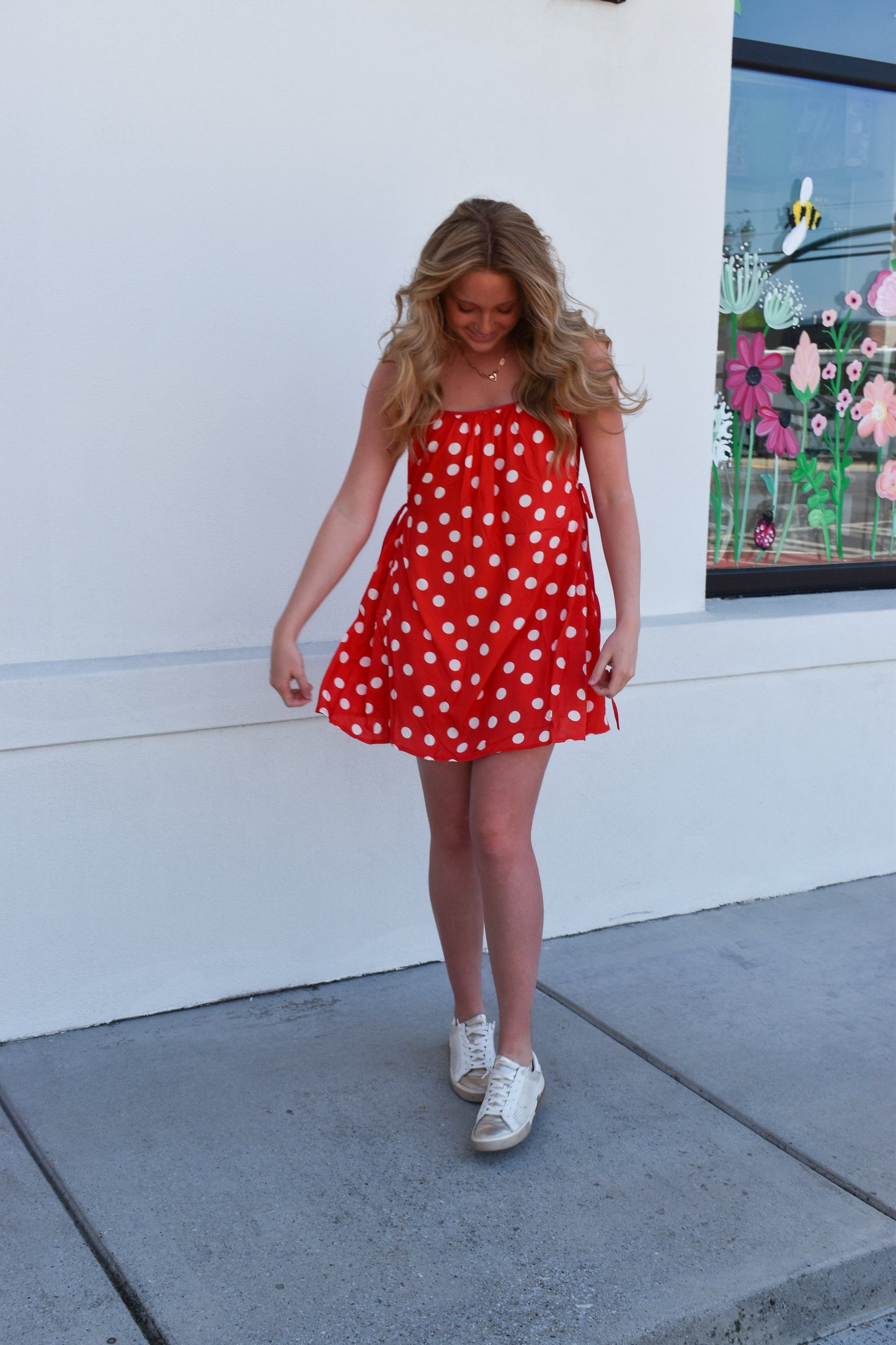 Dot Cami Mini Dress