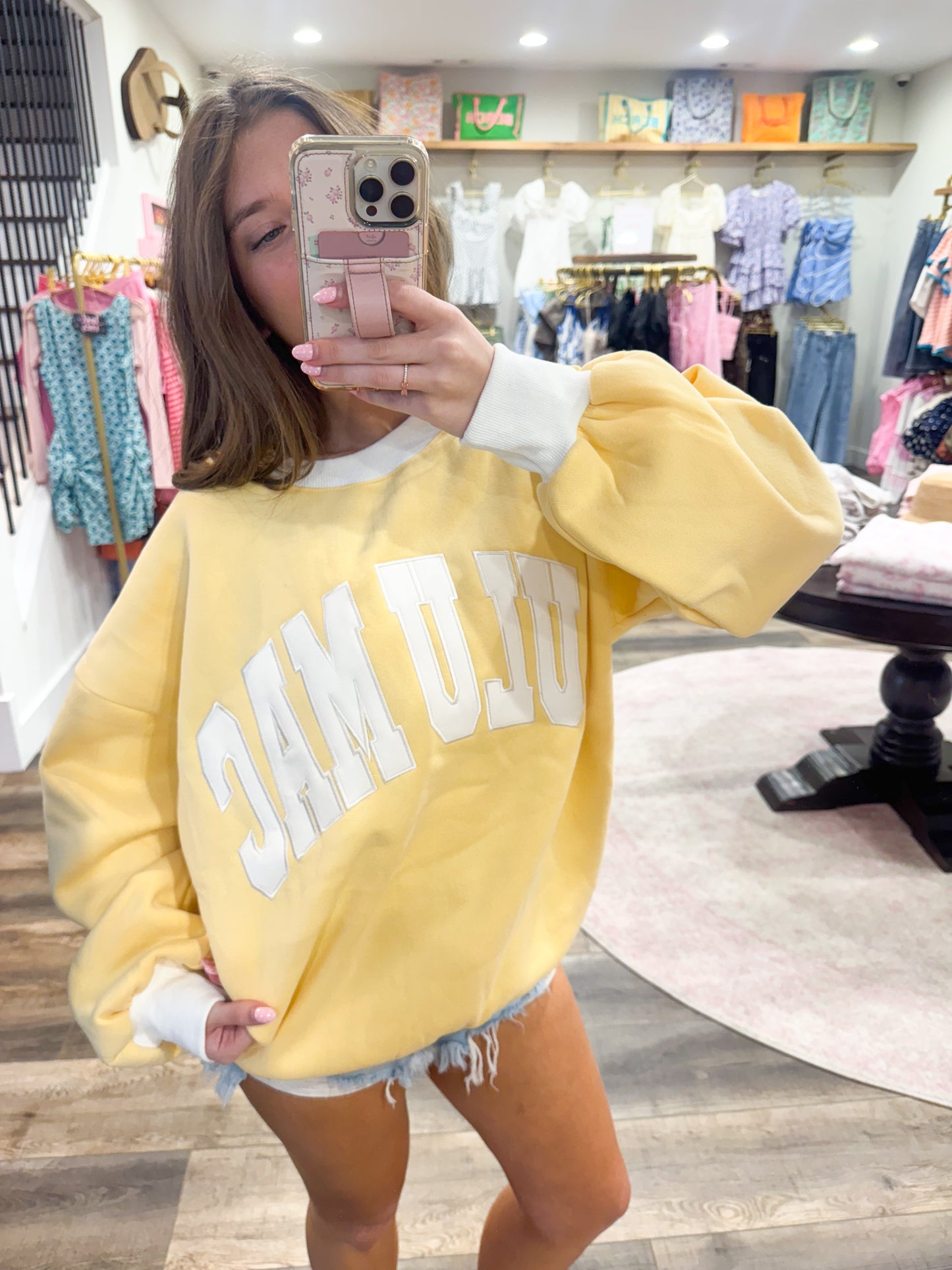 Lulu Mac Color Block: Butter/White