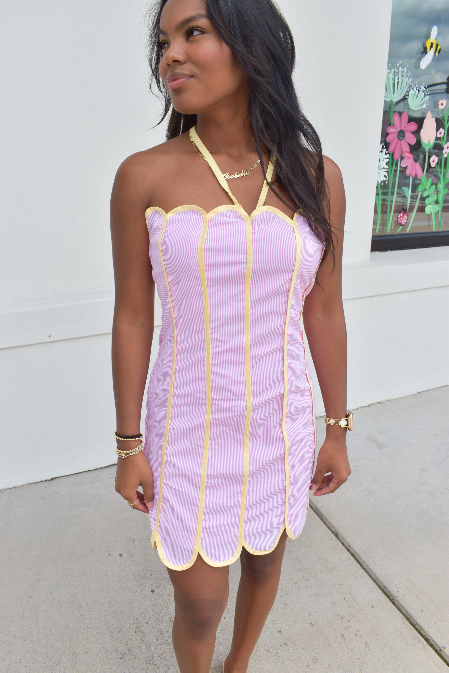 Pink Lemonade Mini Dress