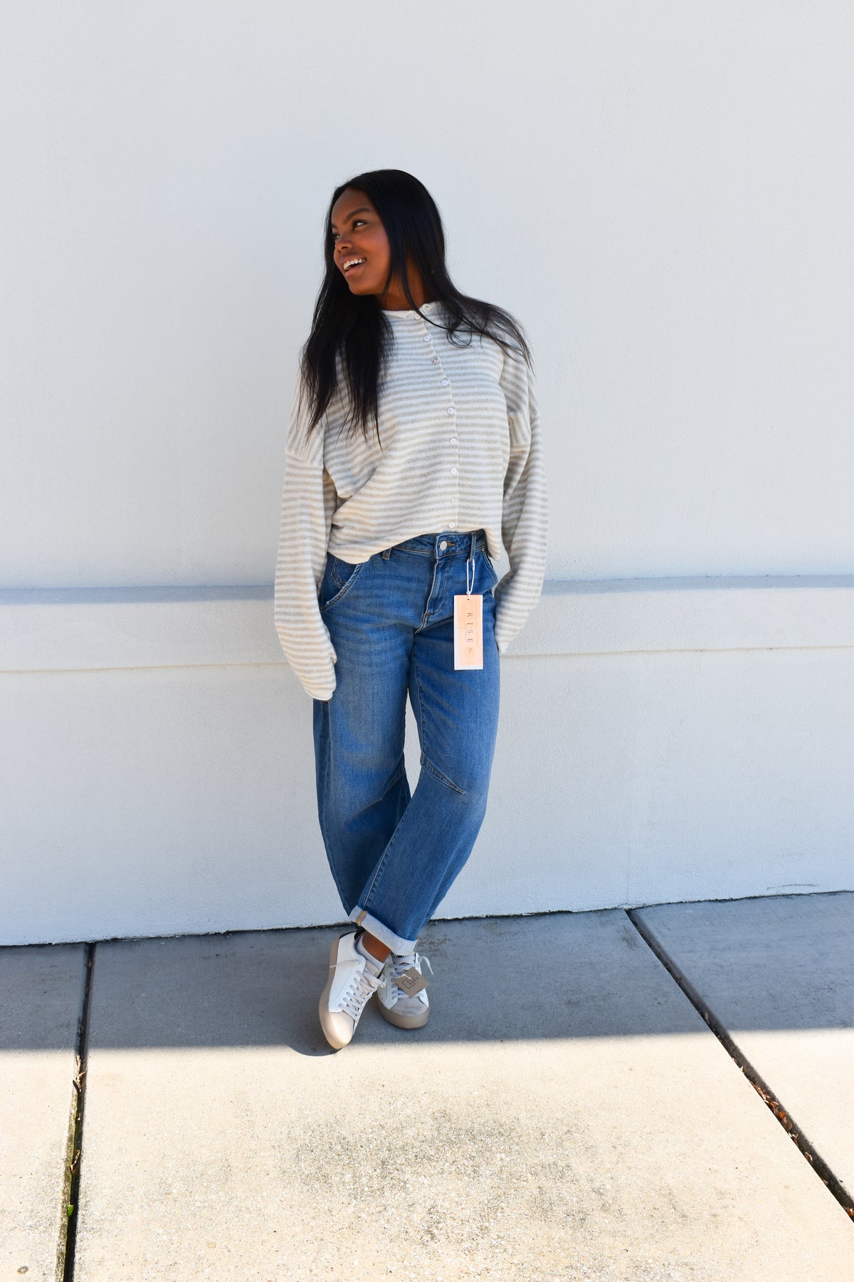 Piper Stripe Cardigan