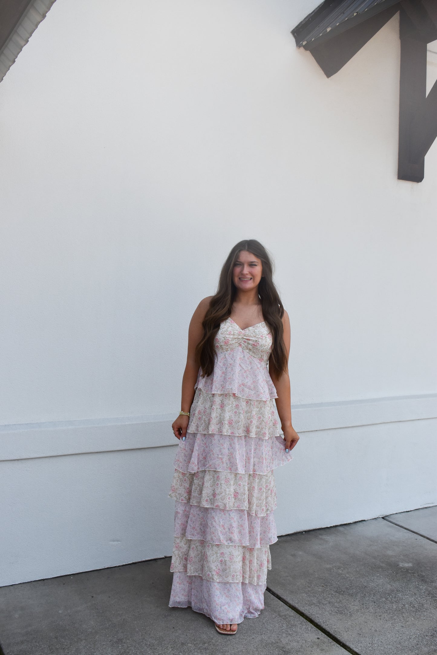 Amelia Romantic Tiered Maxi Dress