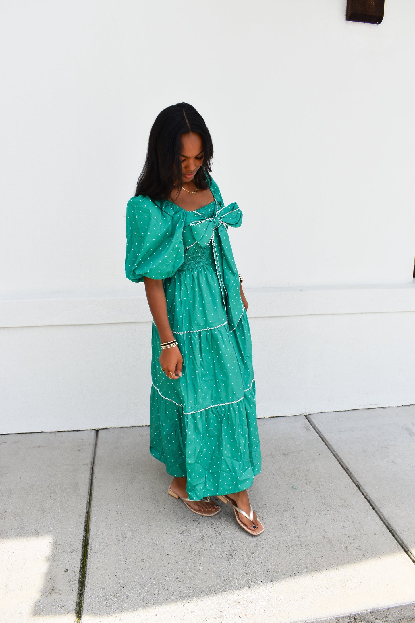Emerald Ella Maxi Dress