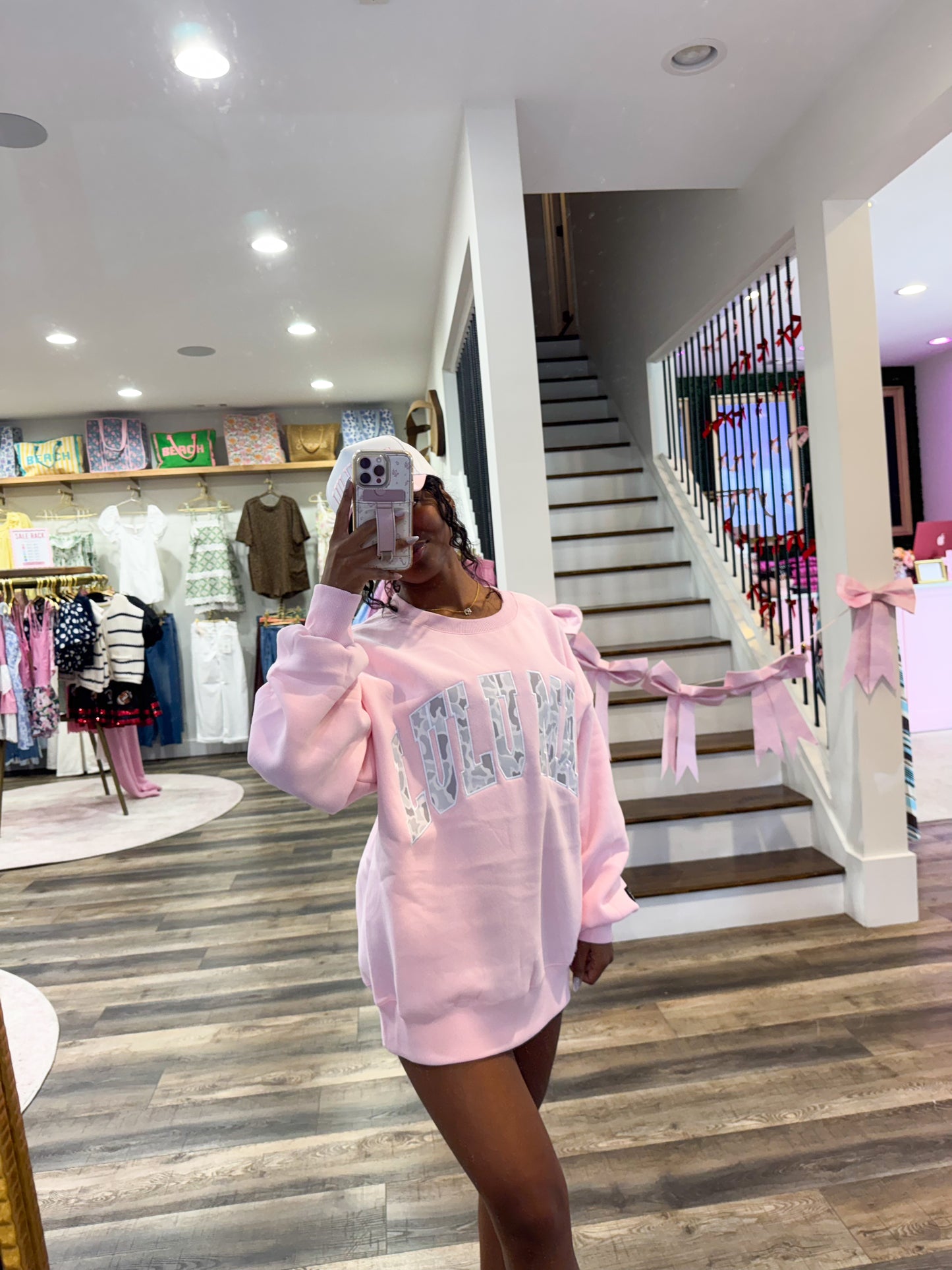 Lulu Mac Light Camo: Pink