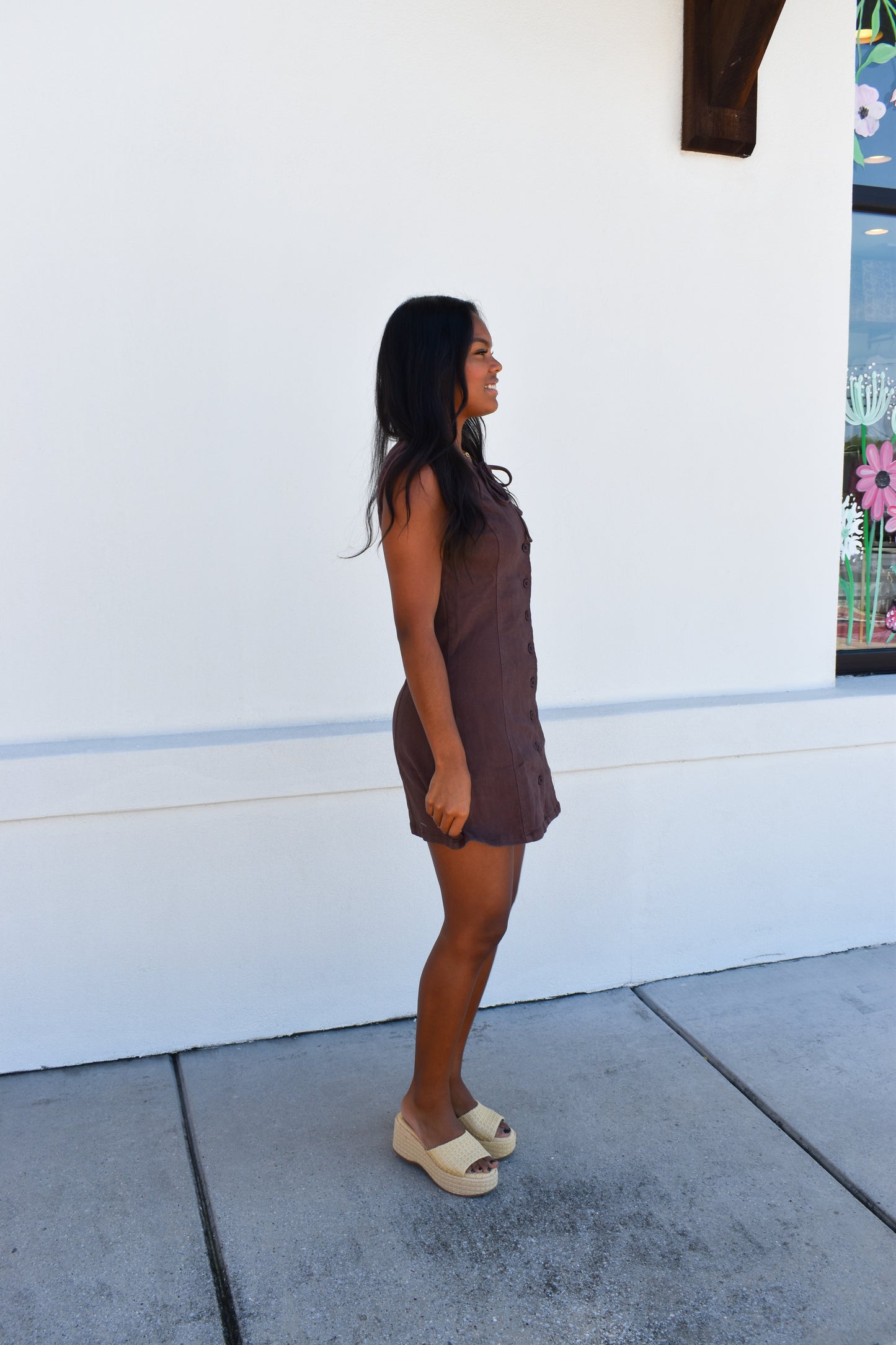 Izzy Sleeveless Mini Dress