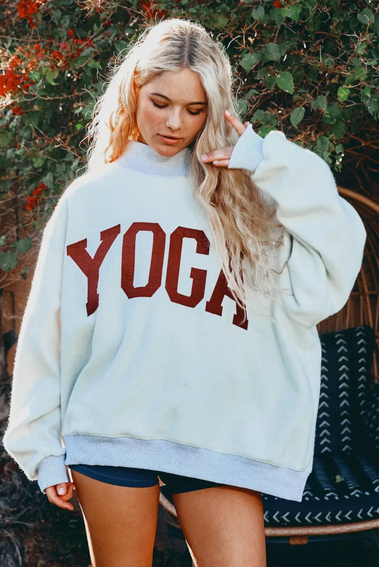 *Preorder* Pilates/Yogo Reversible Mockneck