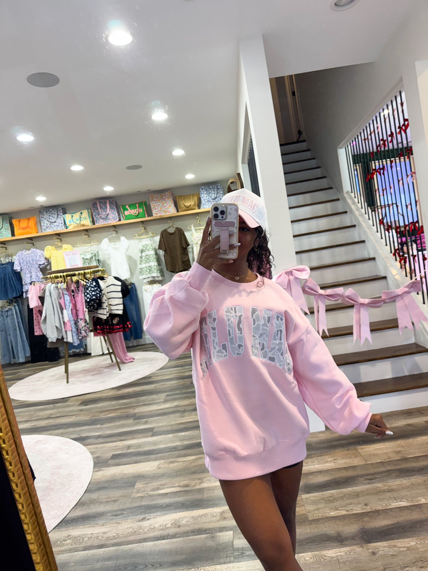 Lulu Mac Light Camo: Pink