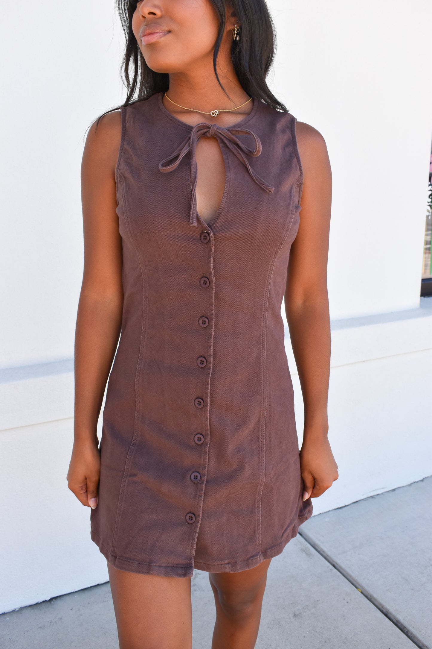 Izzy Sleeveless Mini Dress