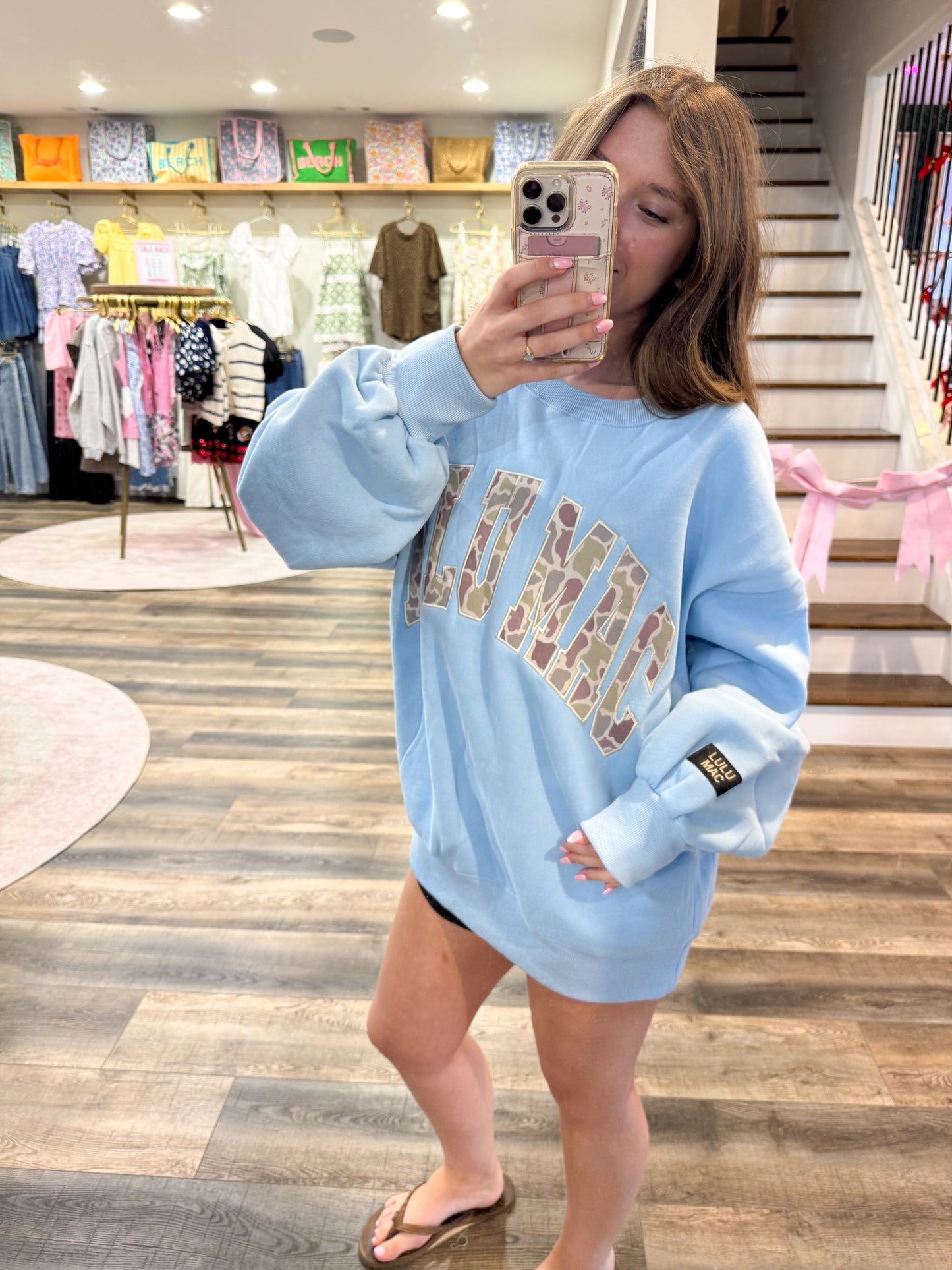 Lulu Mac Camo: Light Blue