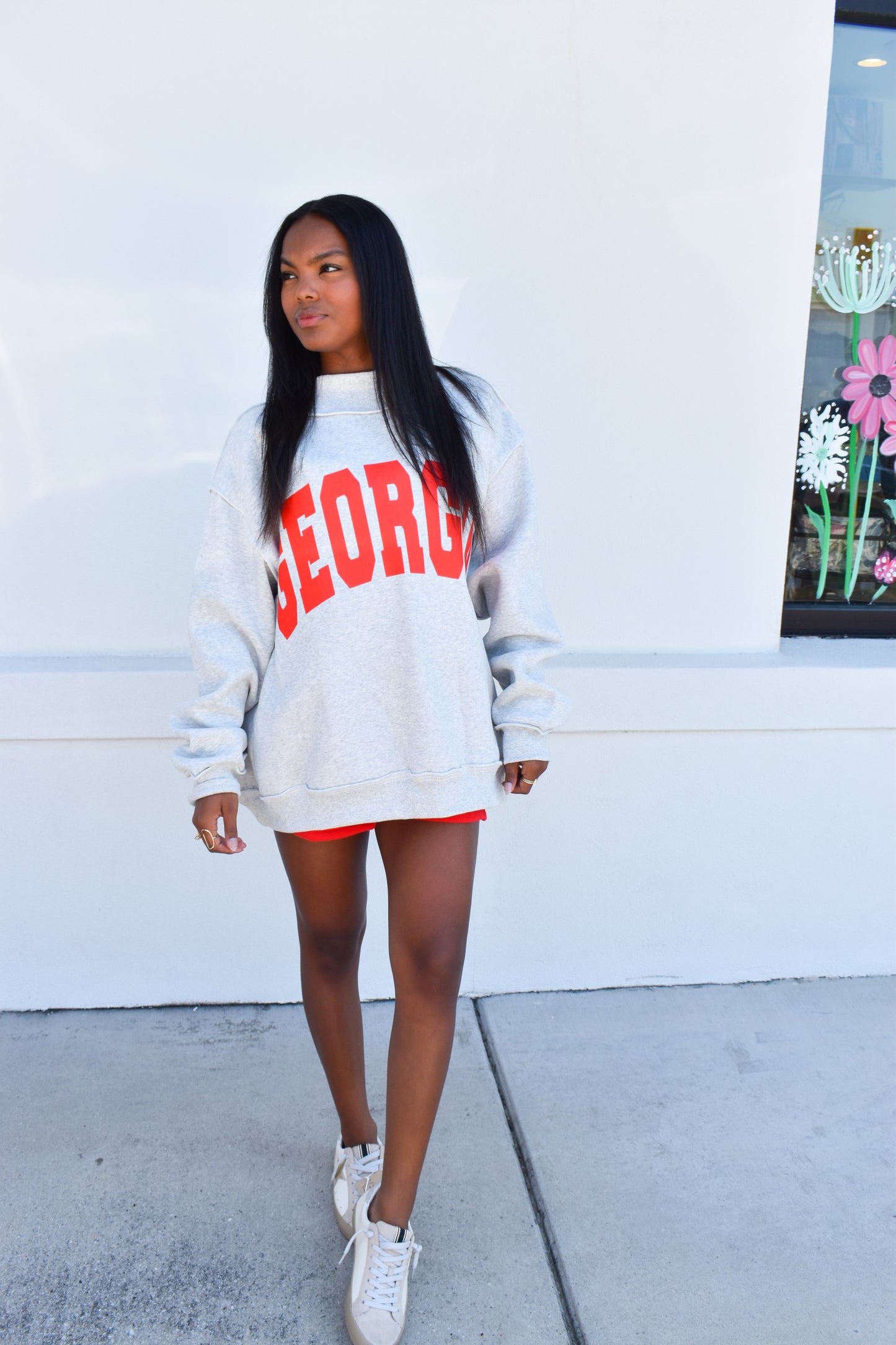 Georgia Reversible Mockneck