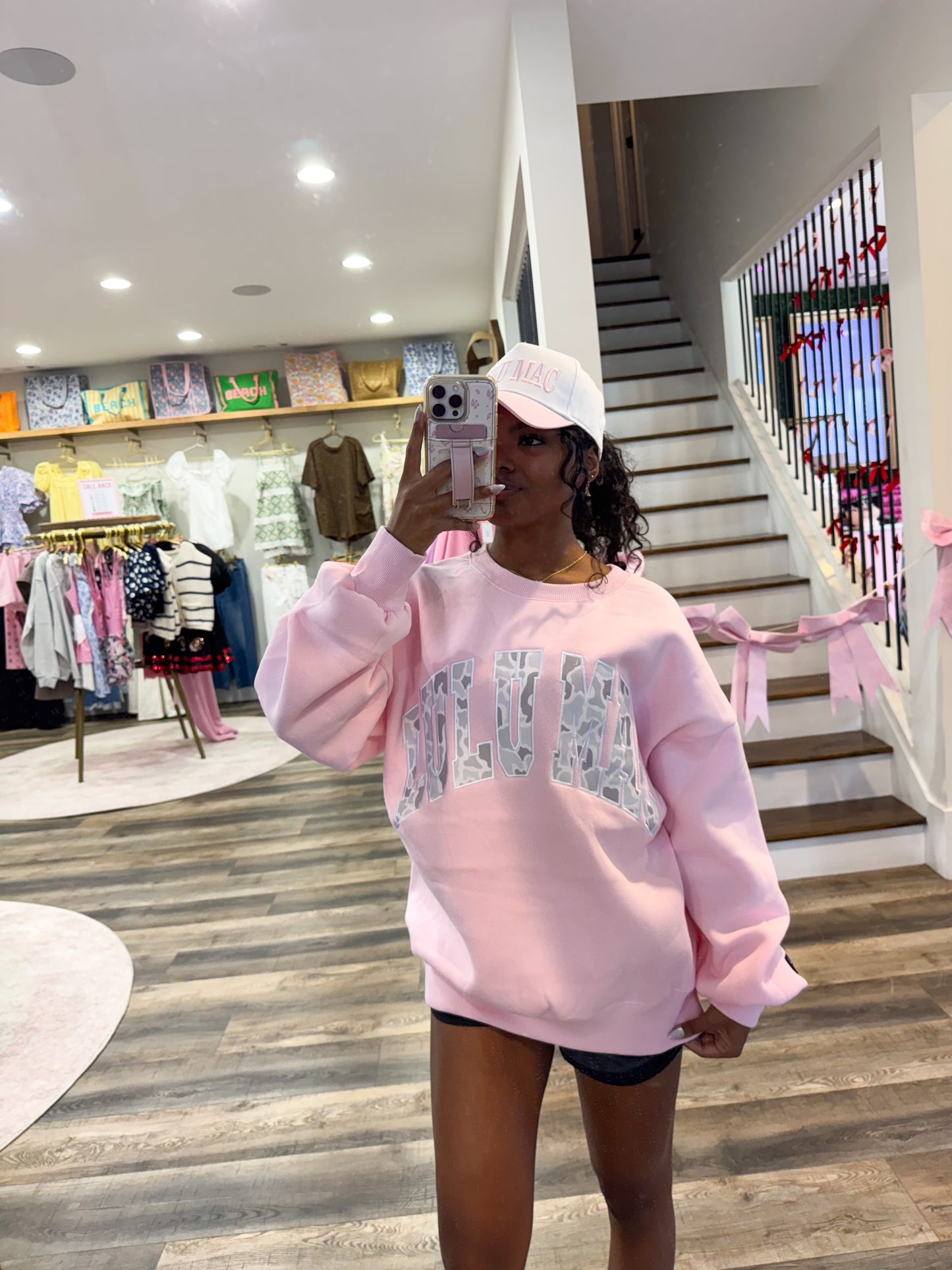 Lulu Mac Light Camo: Pink
