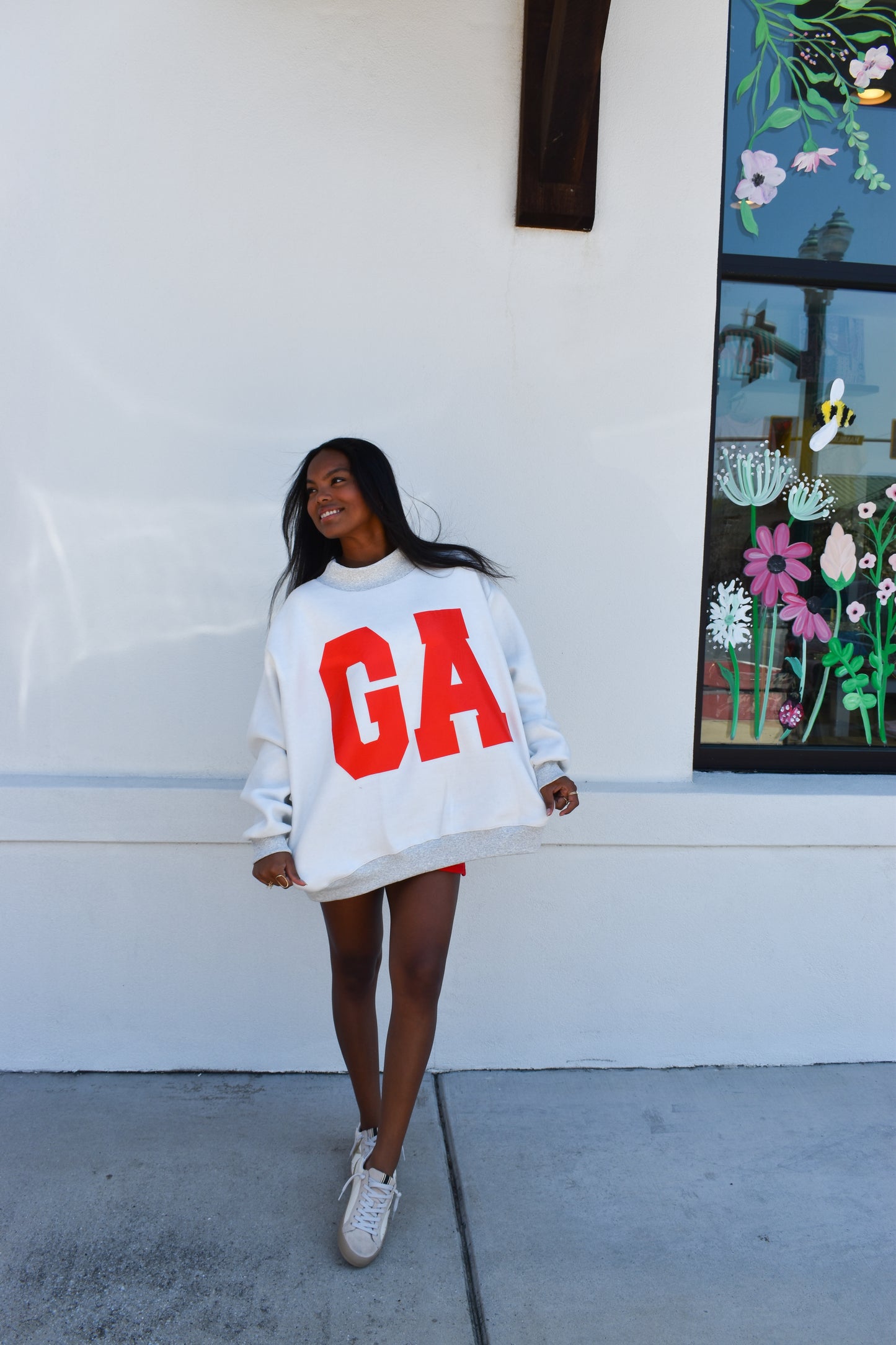 Georgia Reversible Mockneck