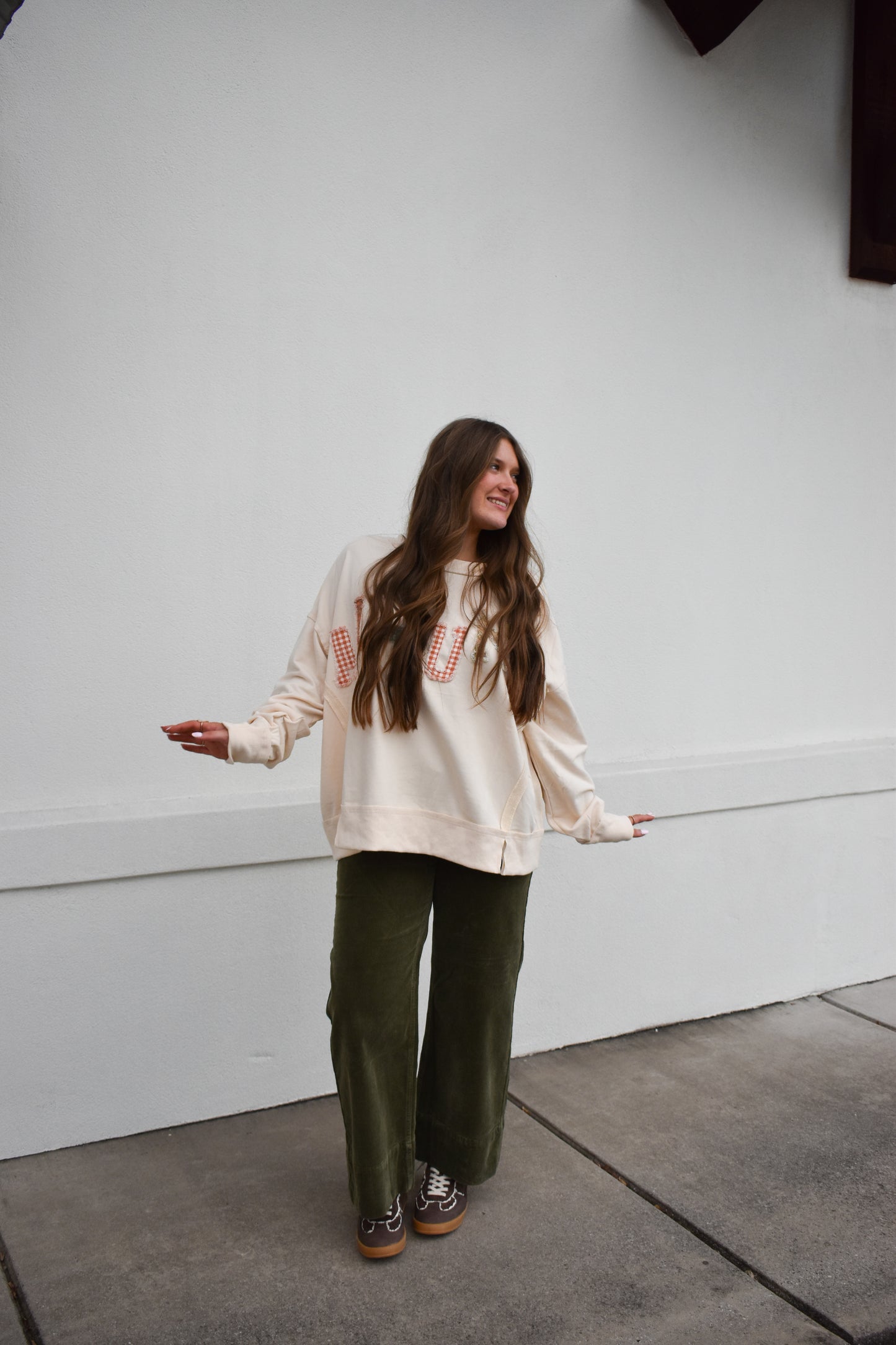 "Autumn" Printed Sweatshirt